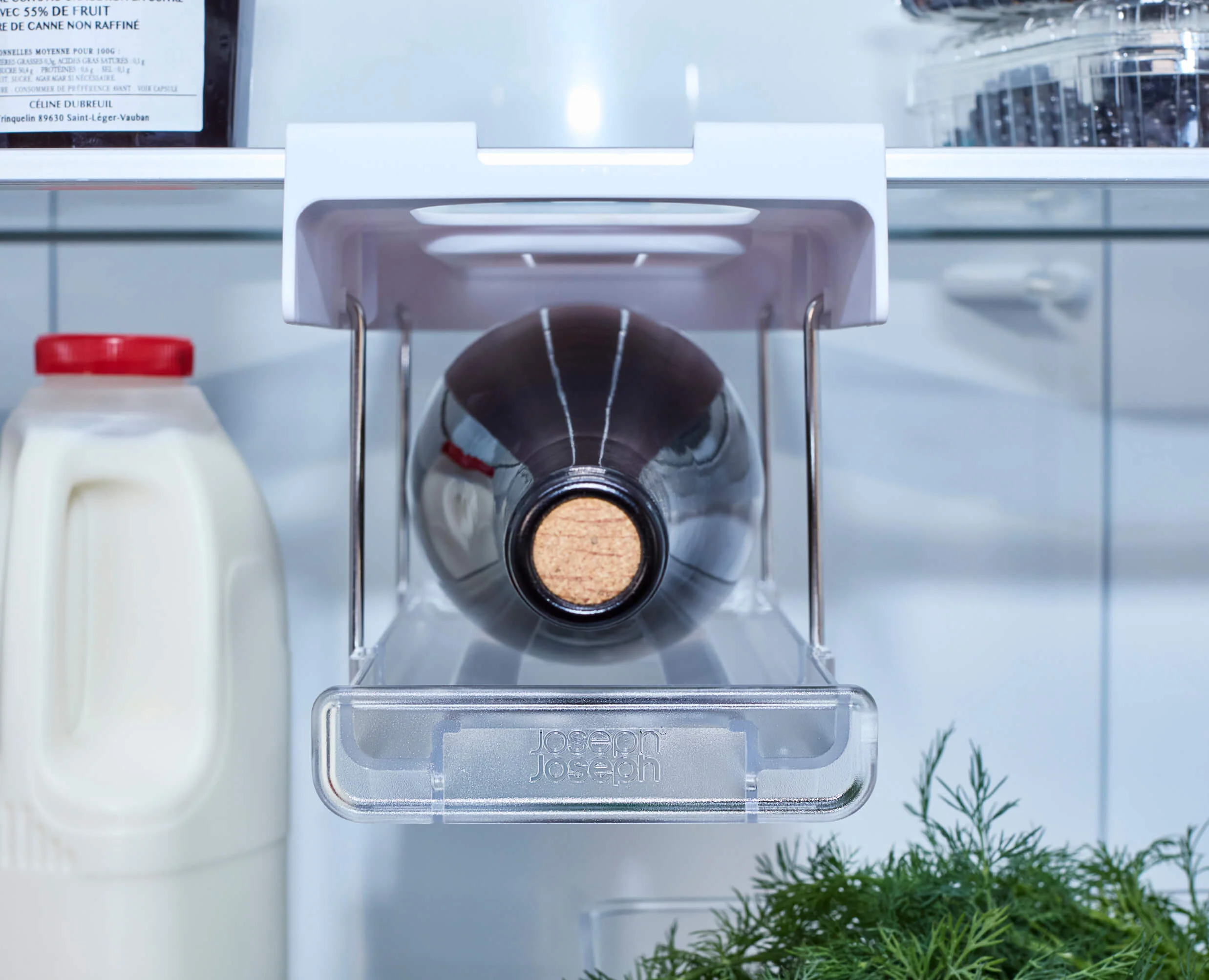 FridgeStore™ Under-Shelf Collapsible Bottle Holder - Image 5