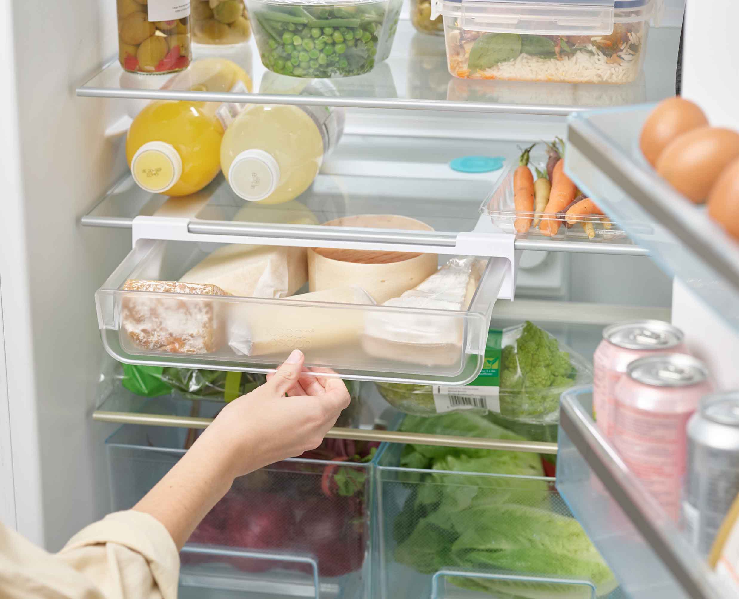 FridgeStore™ Clear Under-shelf Storage Drawer - Image 3