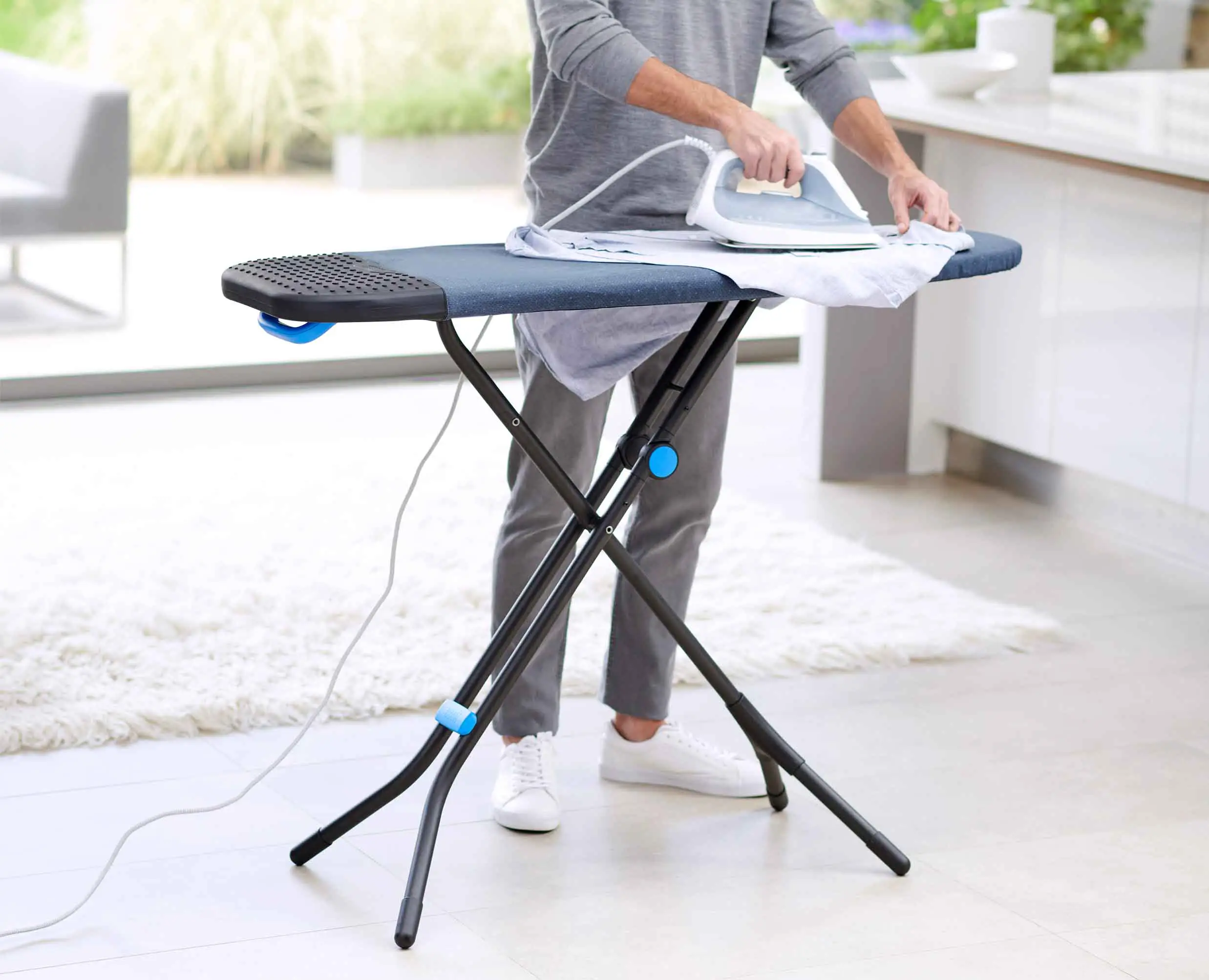 Glide Plus Blue Advanced Ironing Board Cover - Image 3
