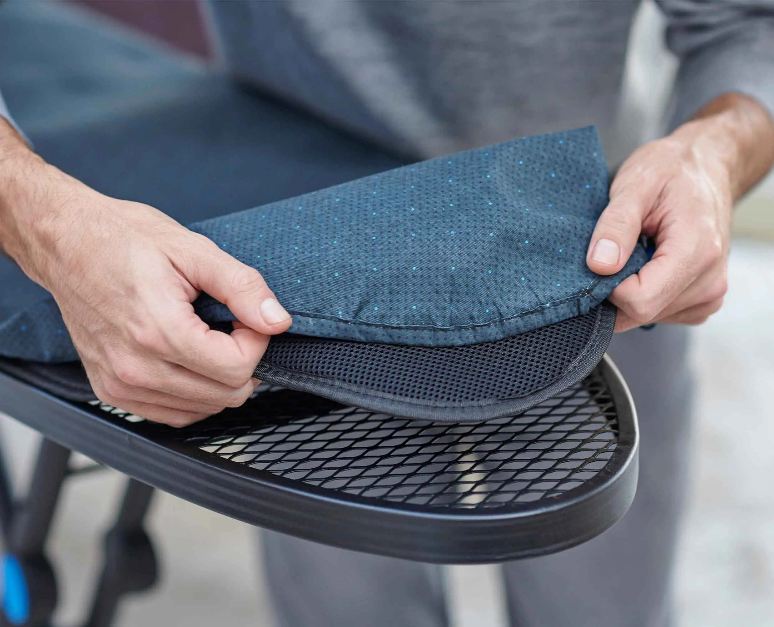 Glide Plus Blue Advanced Ironing Board Cover - Image 4