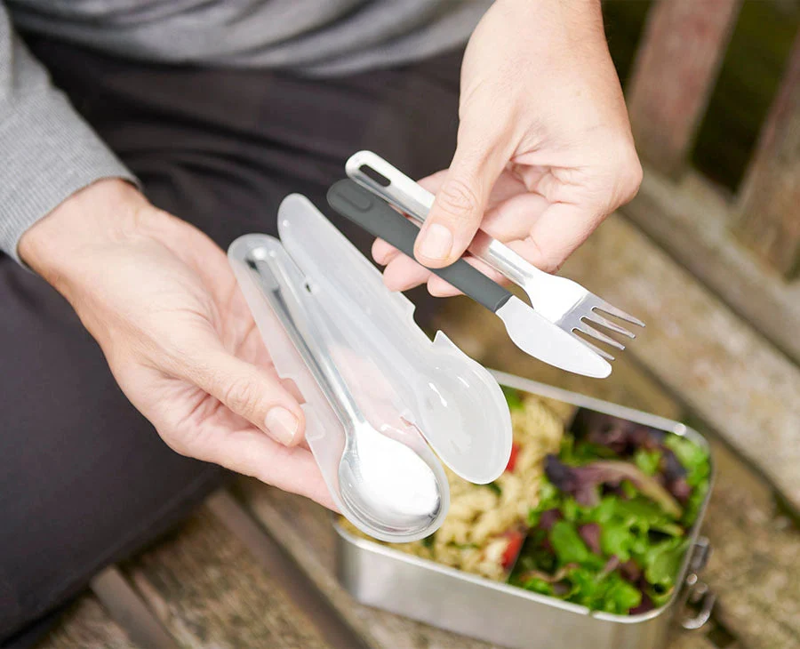 GoEat™ On-the-go Stainless-steel Cutlery Set - Image 2