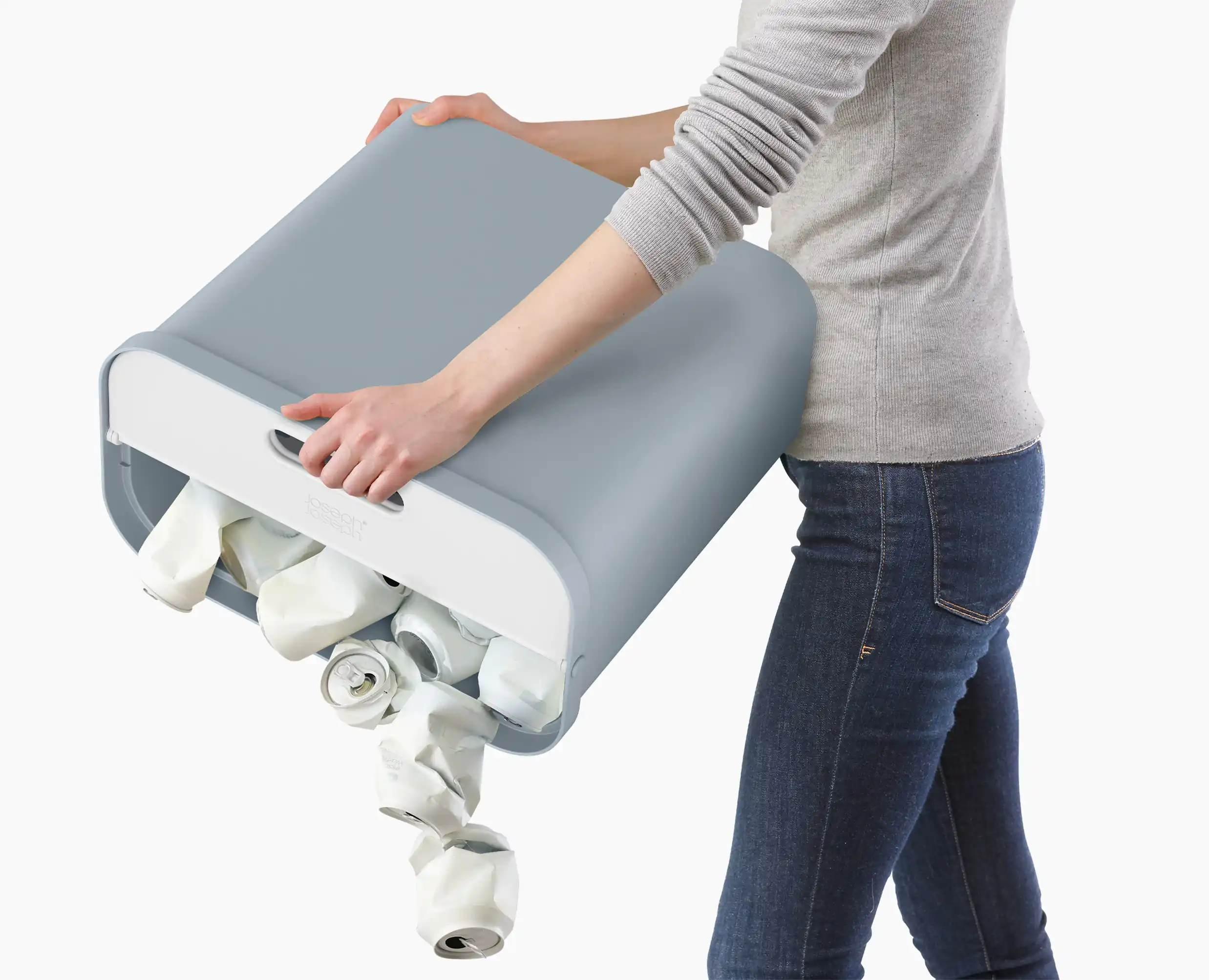 GoRecycle 28L Light Blue Recycling Caddy - Image 7