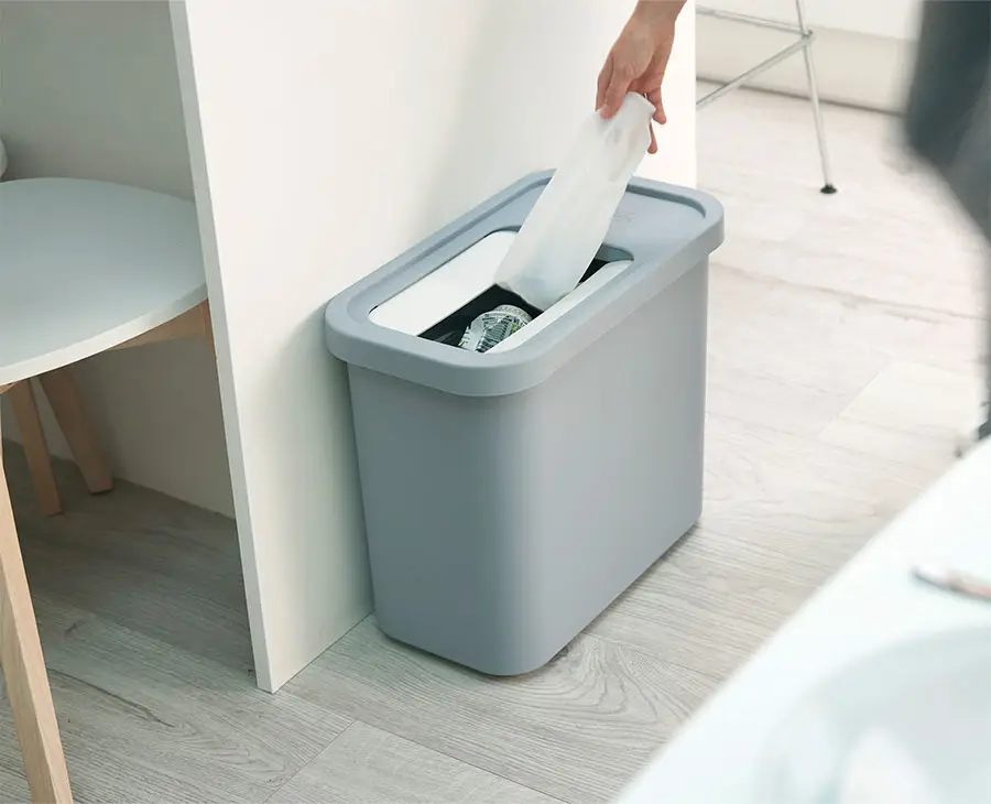 GoRecycle 32L Light Blue Recycling Collector - Image 2