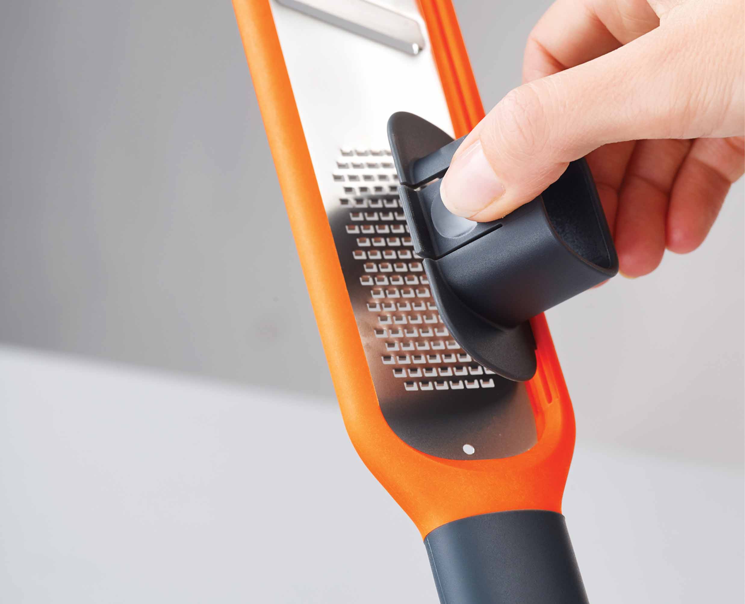 Handi-Grate™ Orange 2-in-1 Mini Grater & Slicer - Image 5