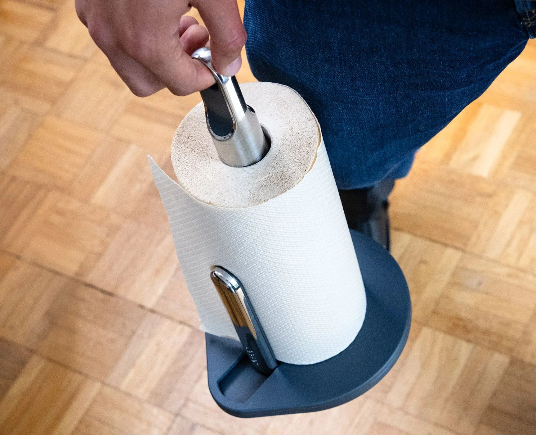 Hold Grey Kitchen Roll Holder - Image 4