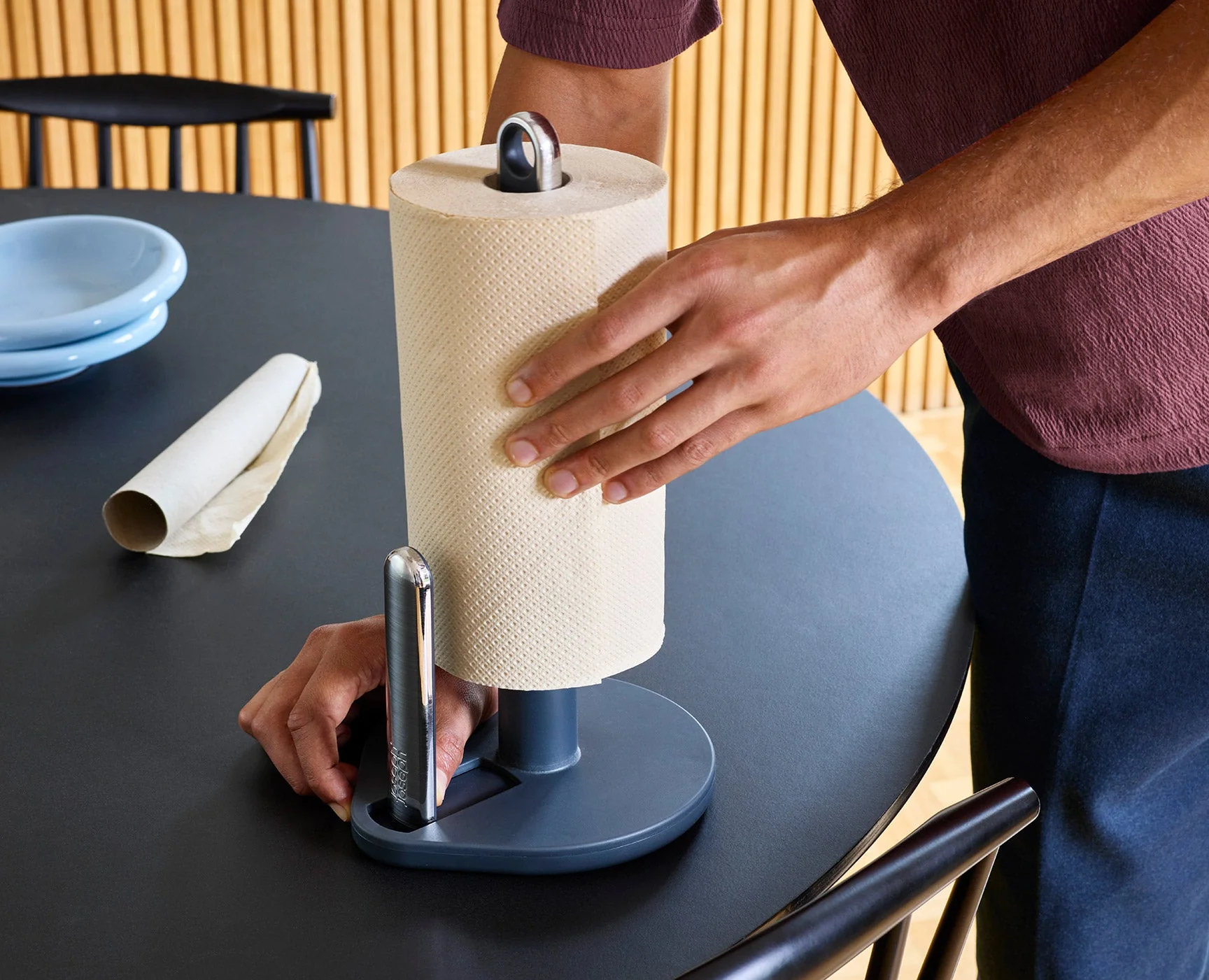 Hold Grey Kitchen Roll Holder - Image 5