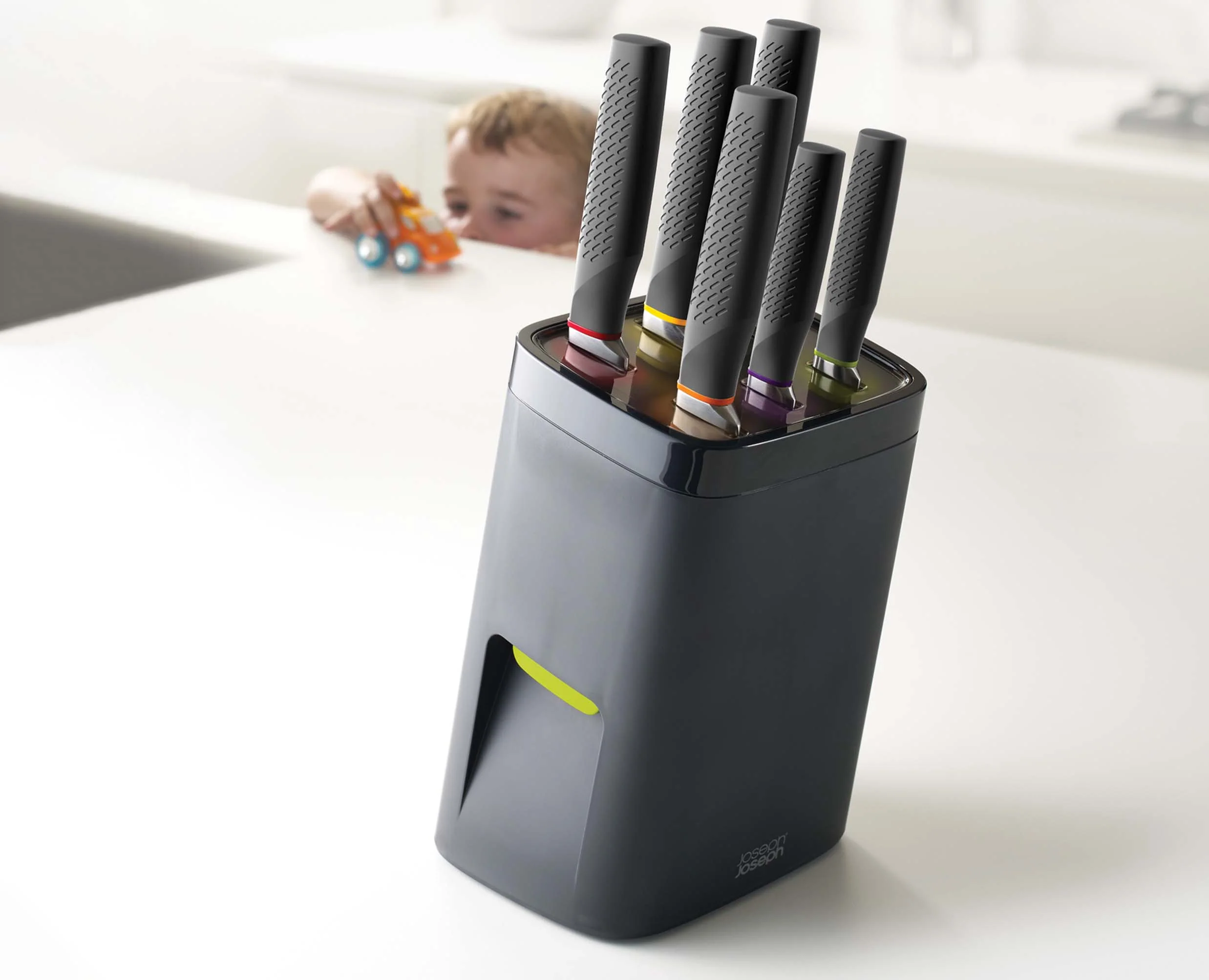 LockBlock™ Black Knife Block Set - Image 3