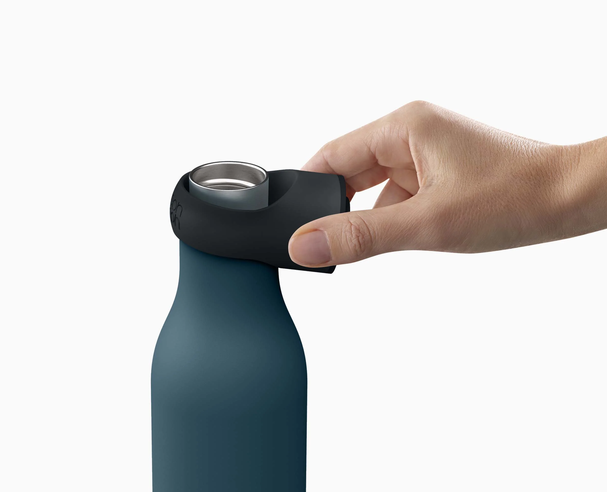 Loop™ 500ml Stainless-steel Blue Vacuum Insulated Water Bottle - Image 5