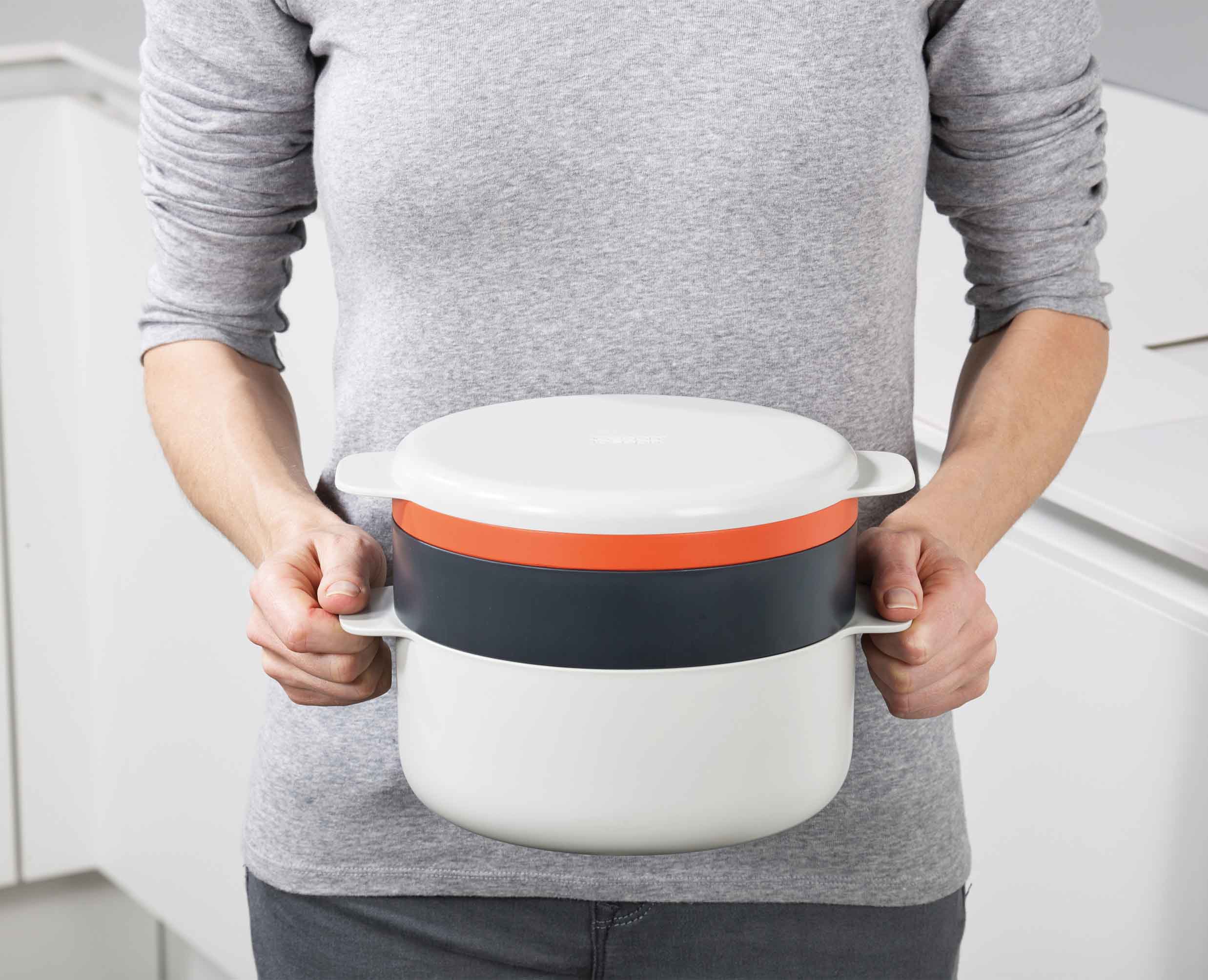M-Cuisine™ 4-piece Orange Microwave Cooking Set - Image 5