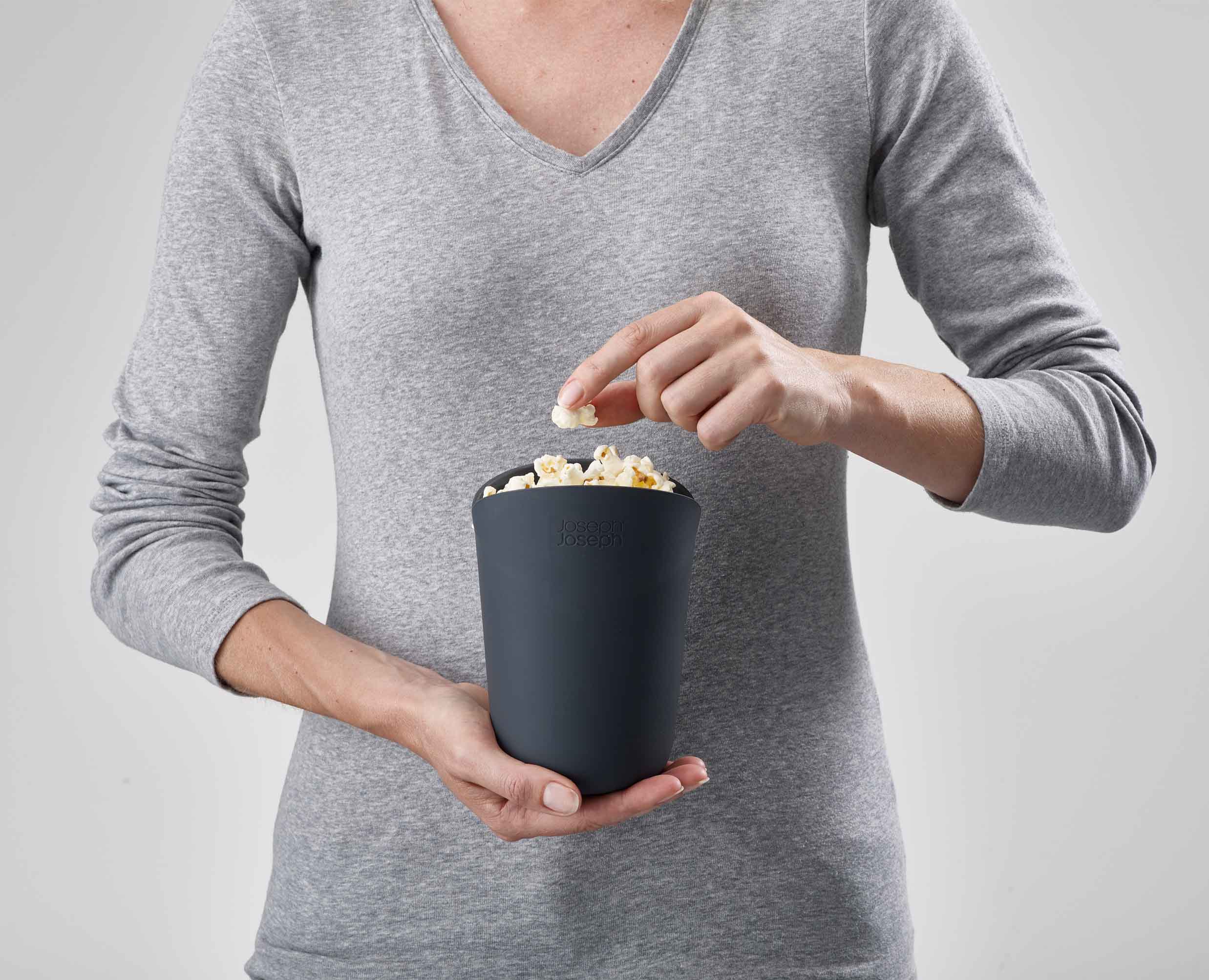 M-Cuisine™ 2-piece Orange Popcorn Maker Set - Image 3