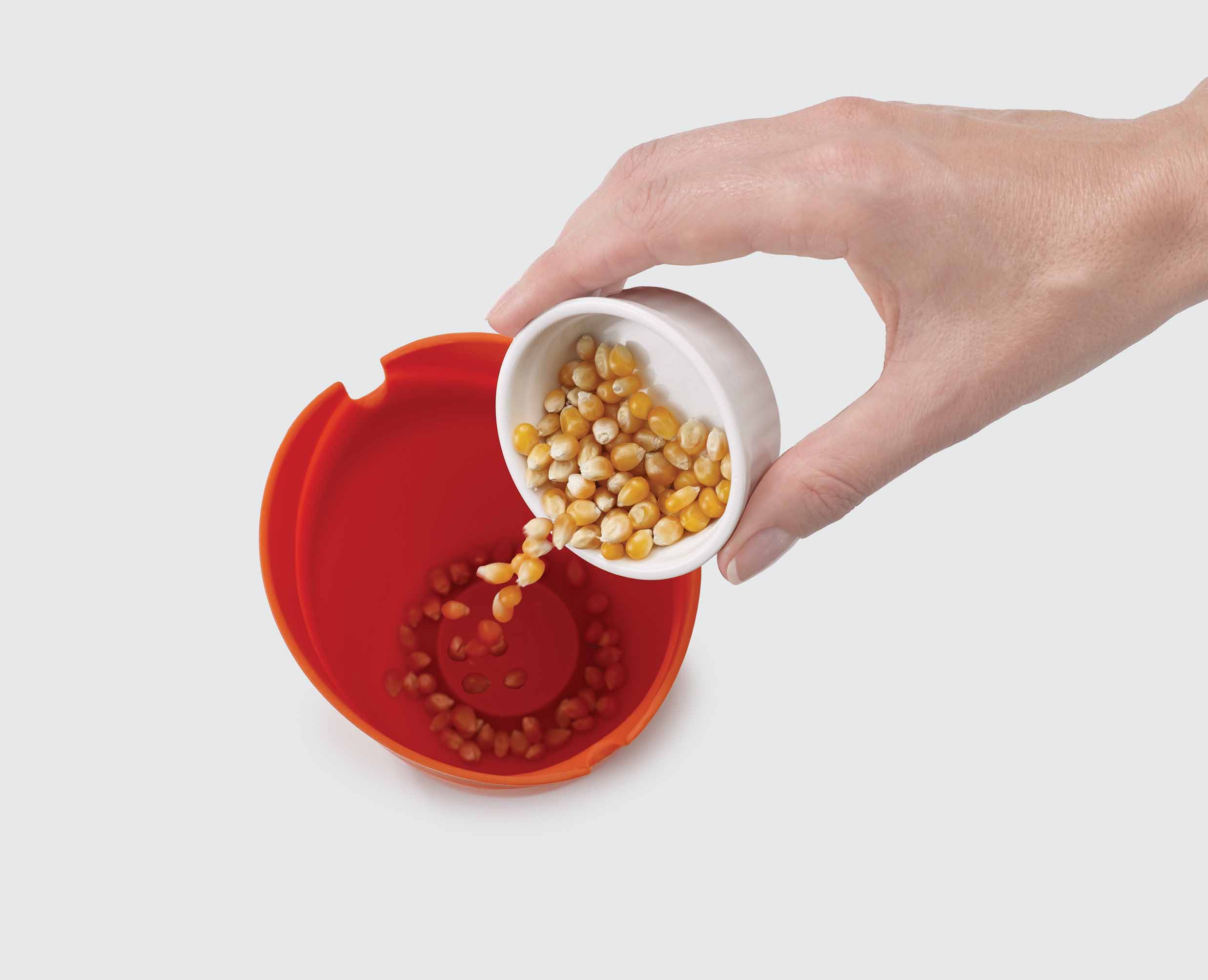 M-Cuisine™ 2-piece Orange Popcorn Maker Set - Image 4