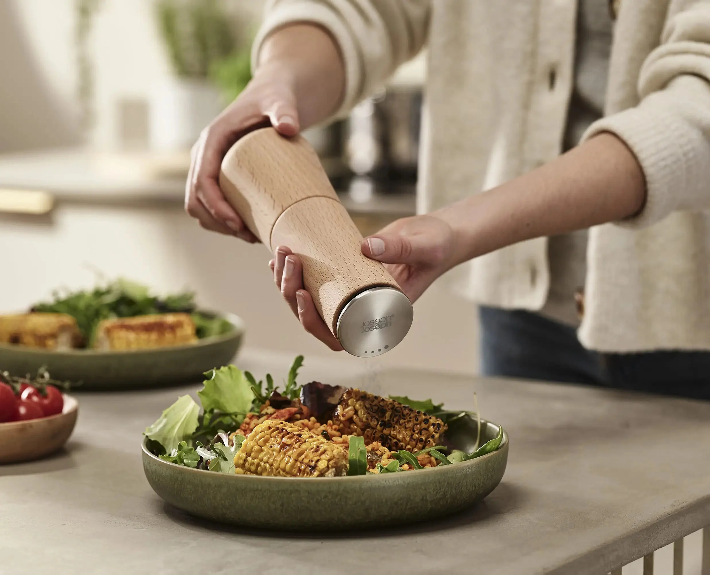 Milltop™ Wood Pepper Mill - Image 3