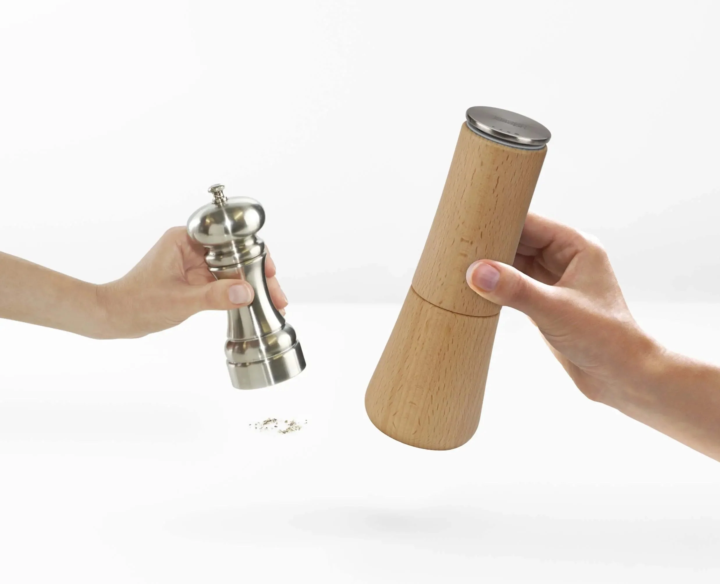 Milltop™ Wood Salt Mill - Image 5