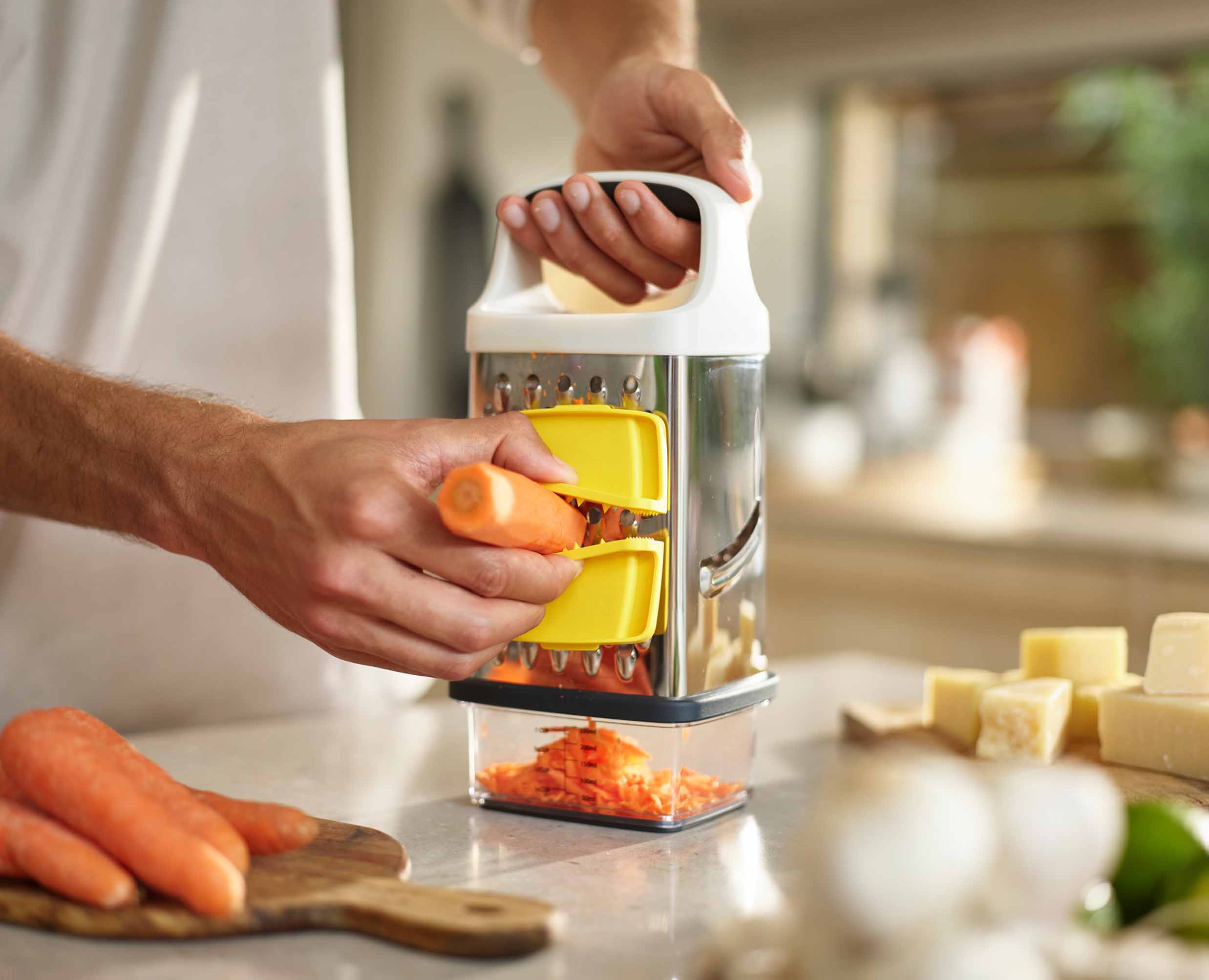 Multi-Grip Box Grater with Precision Food-Grip - Image 3