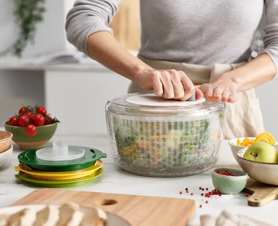Multi-Prep™ 4-piece Multicolour Salad Preparation Set - Image 2