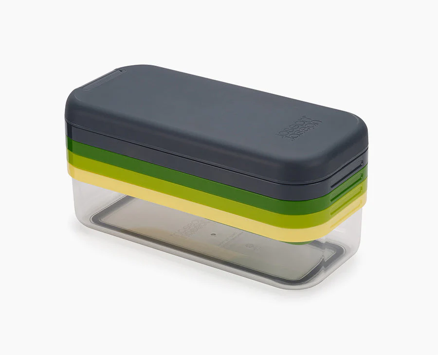 Multi-prep™ Compact Multicolour 4-piece Grater & Slicer