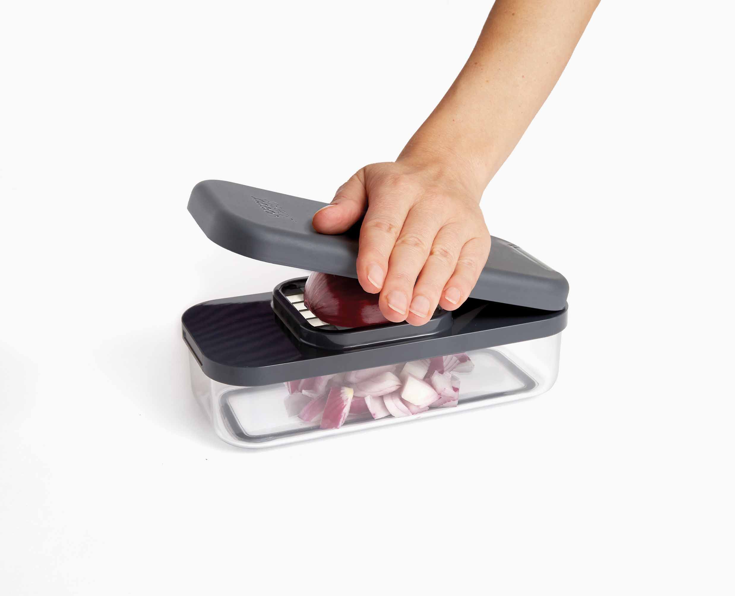 Multi-prep™ Compact Multicolour 4-piece Grater & Slicer - Image 4