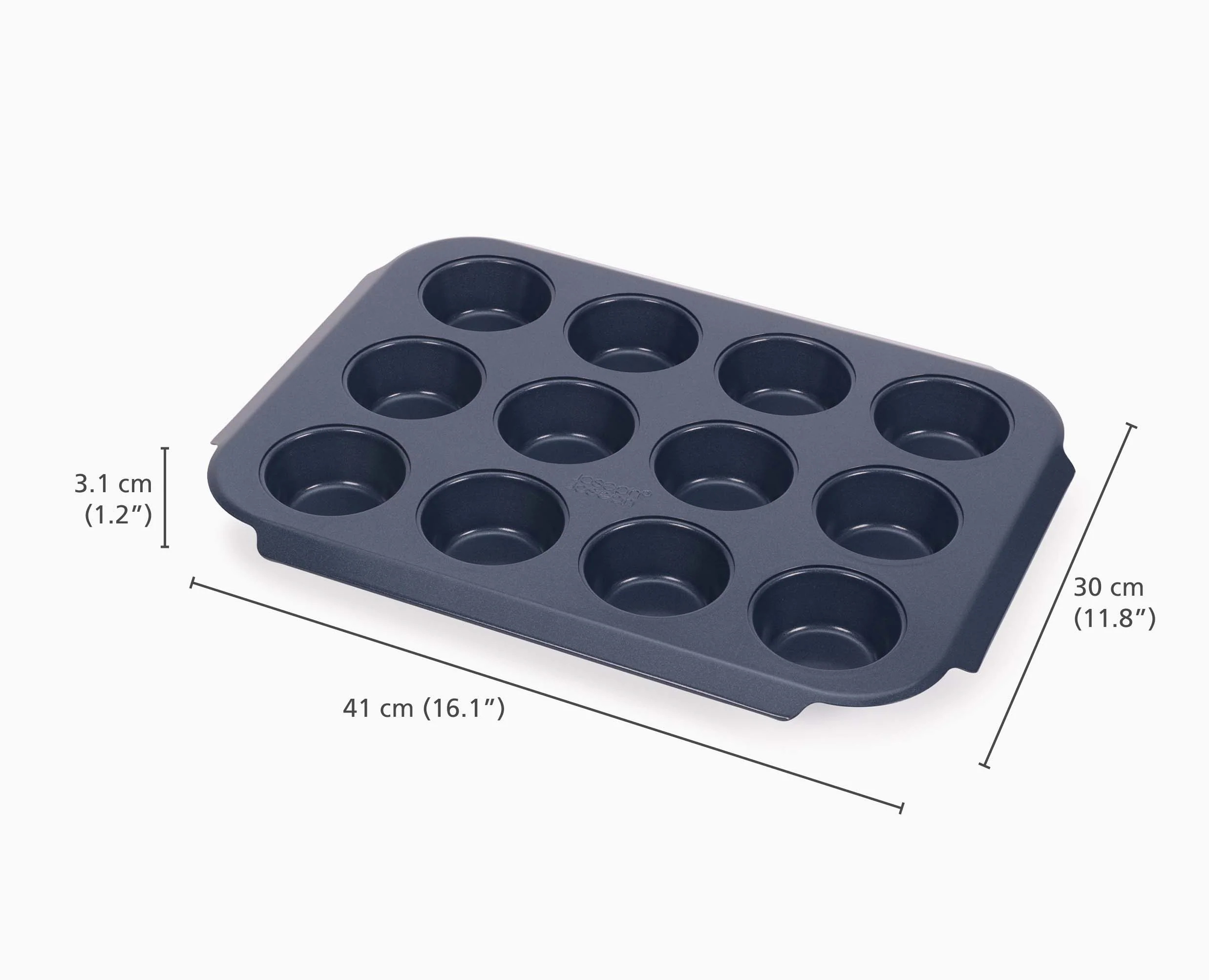Nest™ Bake Non-Stick 12 Cup Blue Muffin Tray - Image 5
