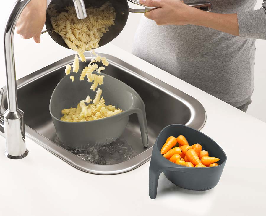 Nest™ 2-piece Grey Colander Set - Image 2