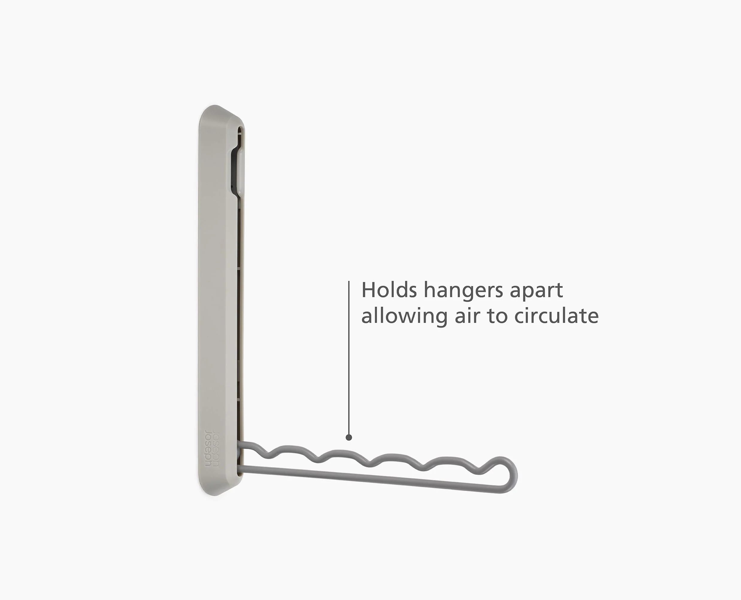 Orderly™ Ecru Retractable Hanging Rail - Image 9