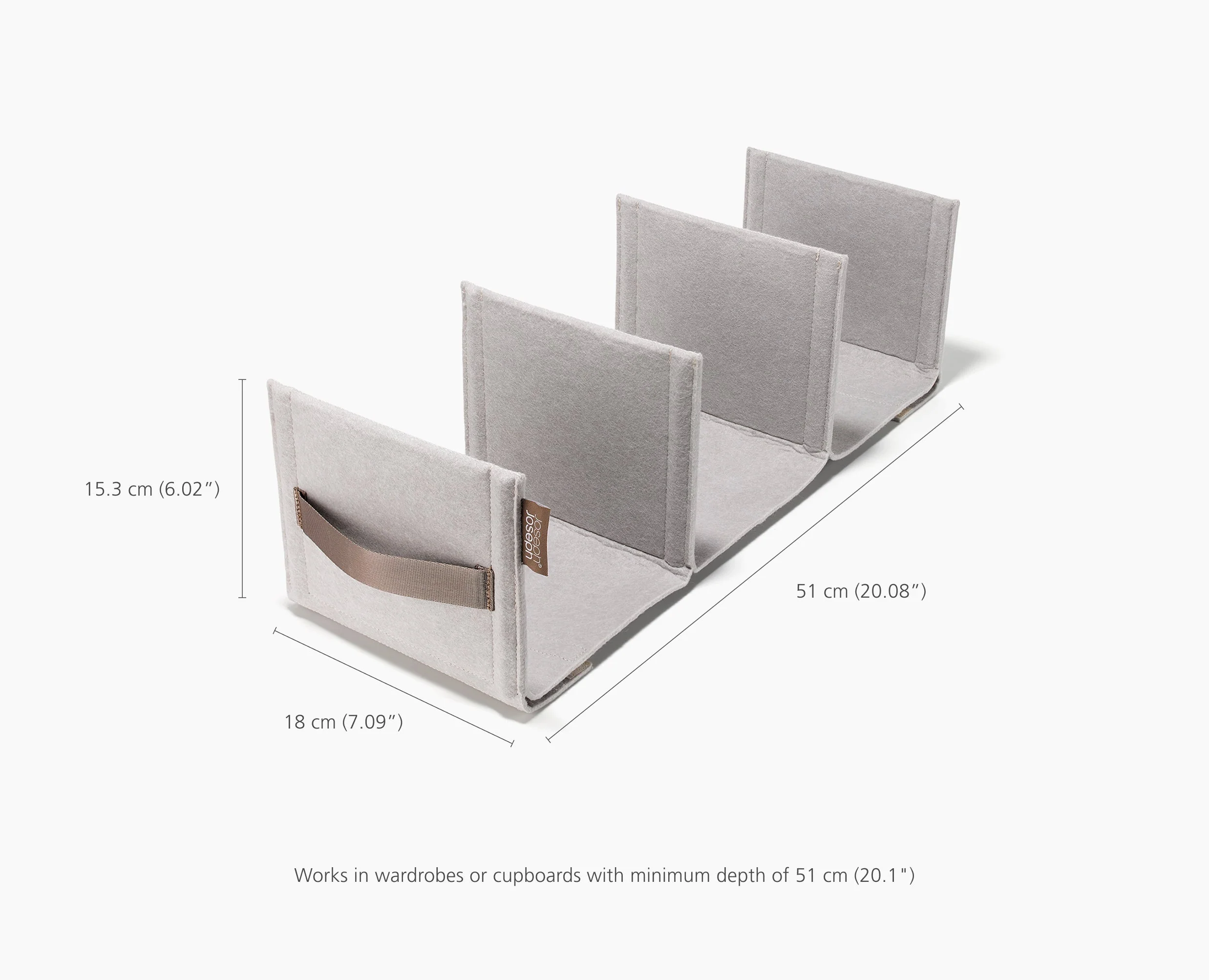Orderly™ Ecru Wardrobe Handbag Storage Organiser - Image 7