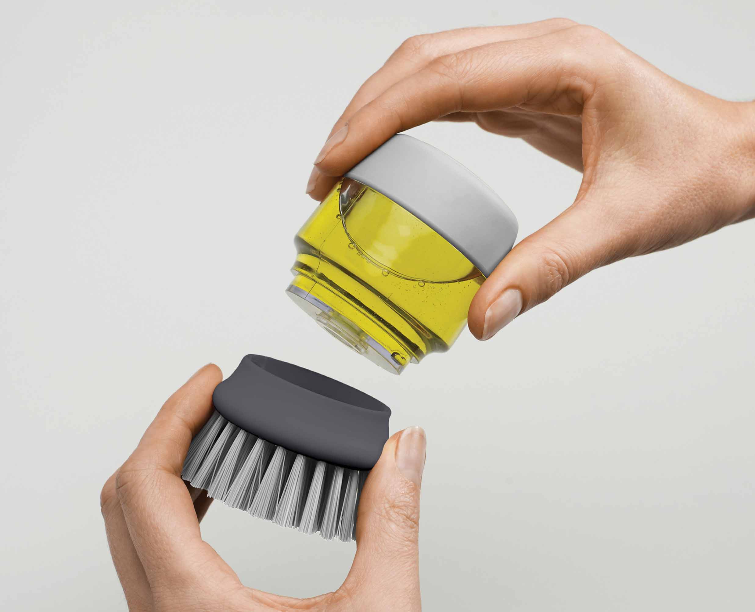Palm Scrub™ Grey Washing Up Brush - Image 5