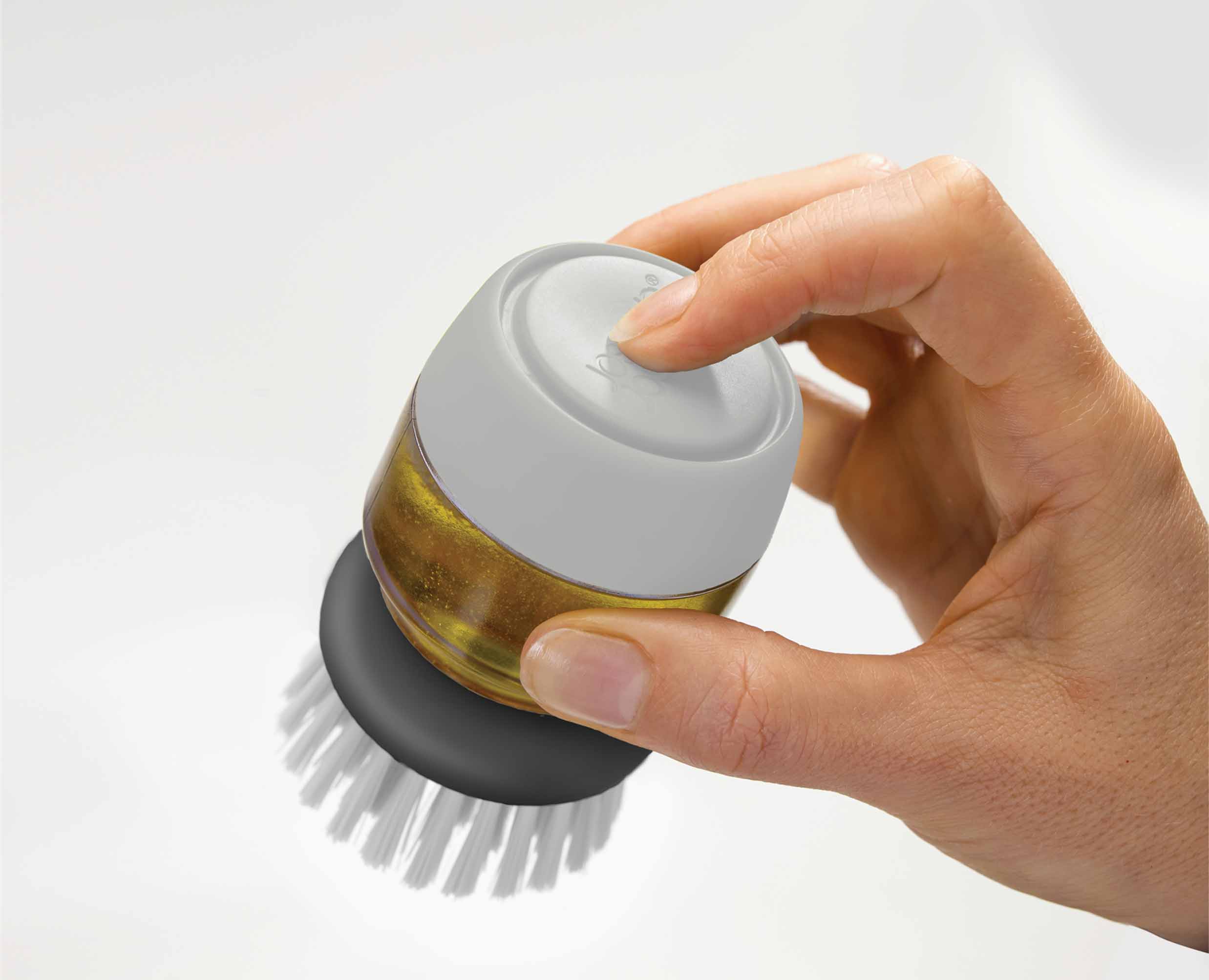 Palm Scrub™ Grey Washing Up Brush - Image 6