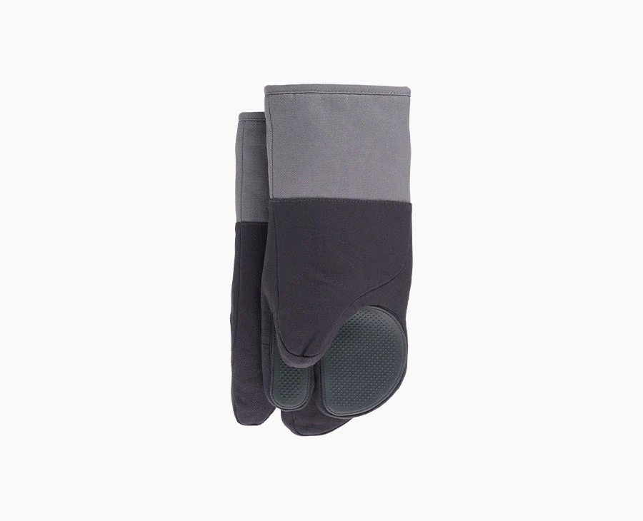 Pinch™ Easy-grip Set of 2 Grey Oven Gloves
