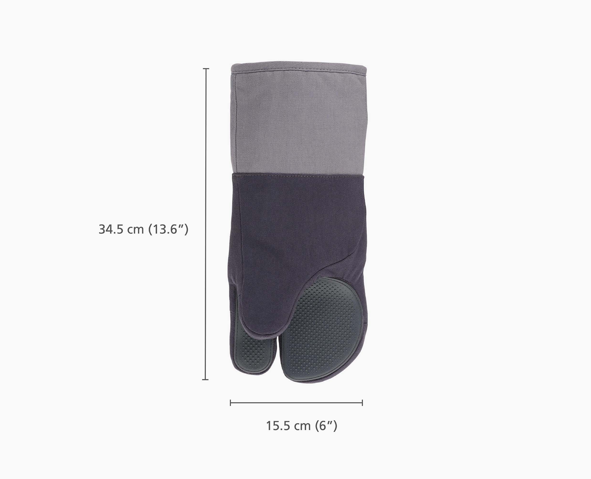 Pinch™ Easy-grip Set of 2 Grey Oven Gloves - Image 9