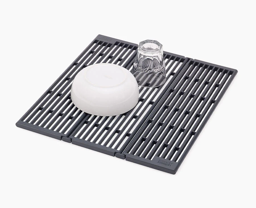 Platform Folding Grey Sink Drainer