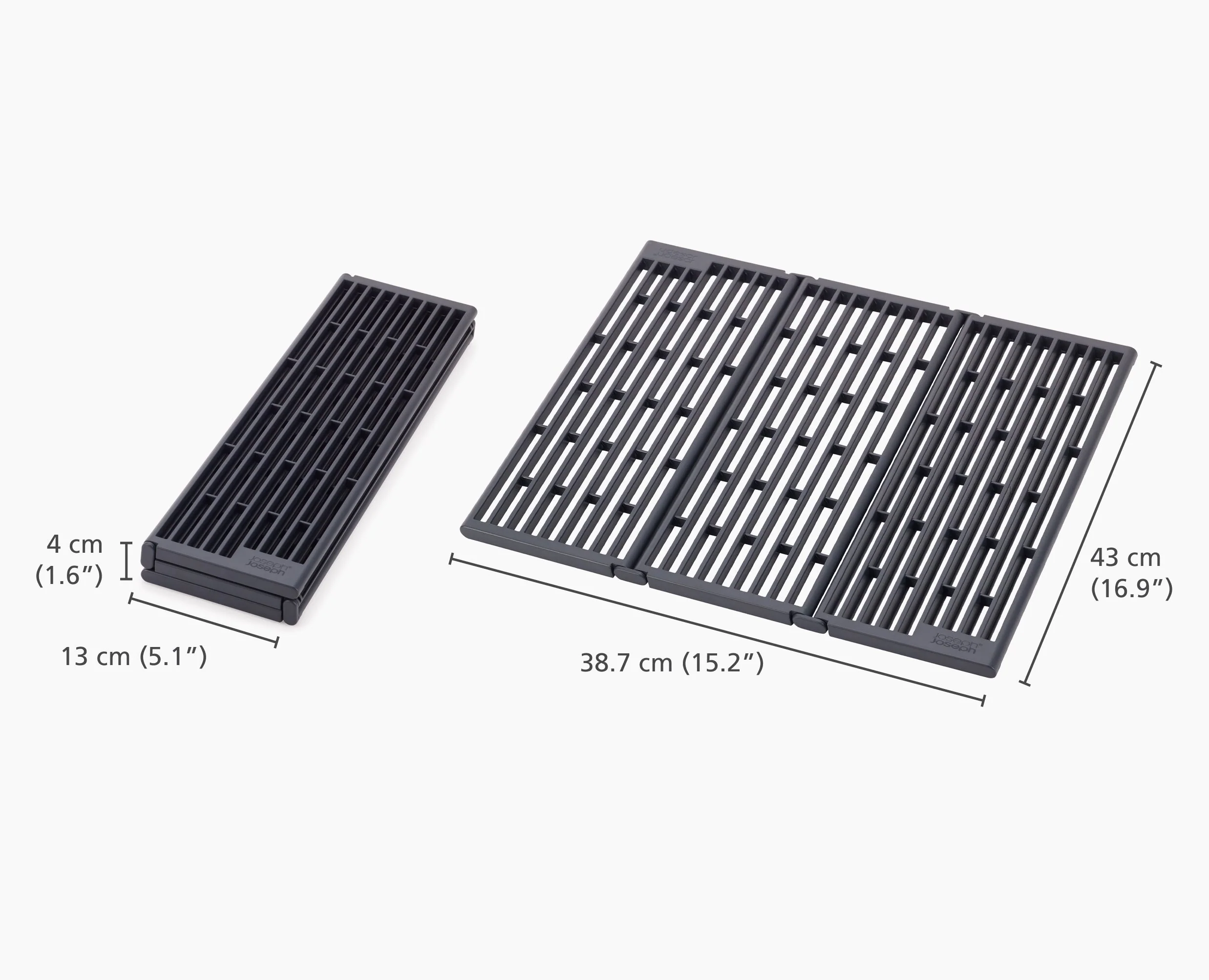 Platform Folding Grey Sink Drainer - Image 4