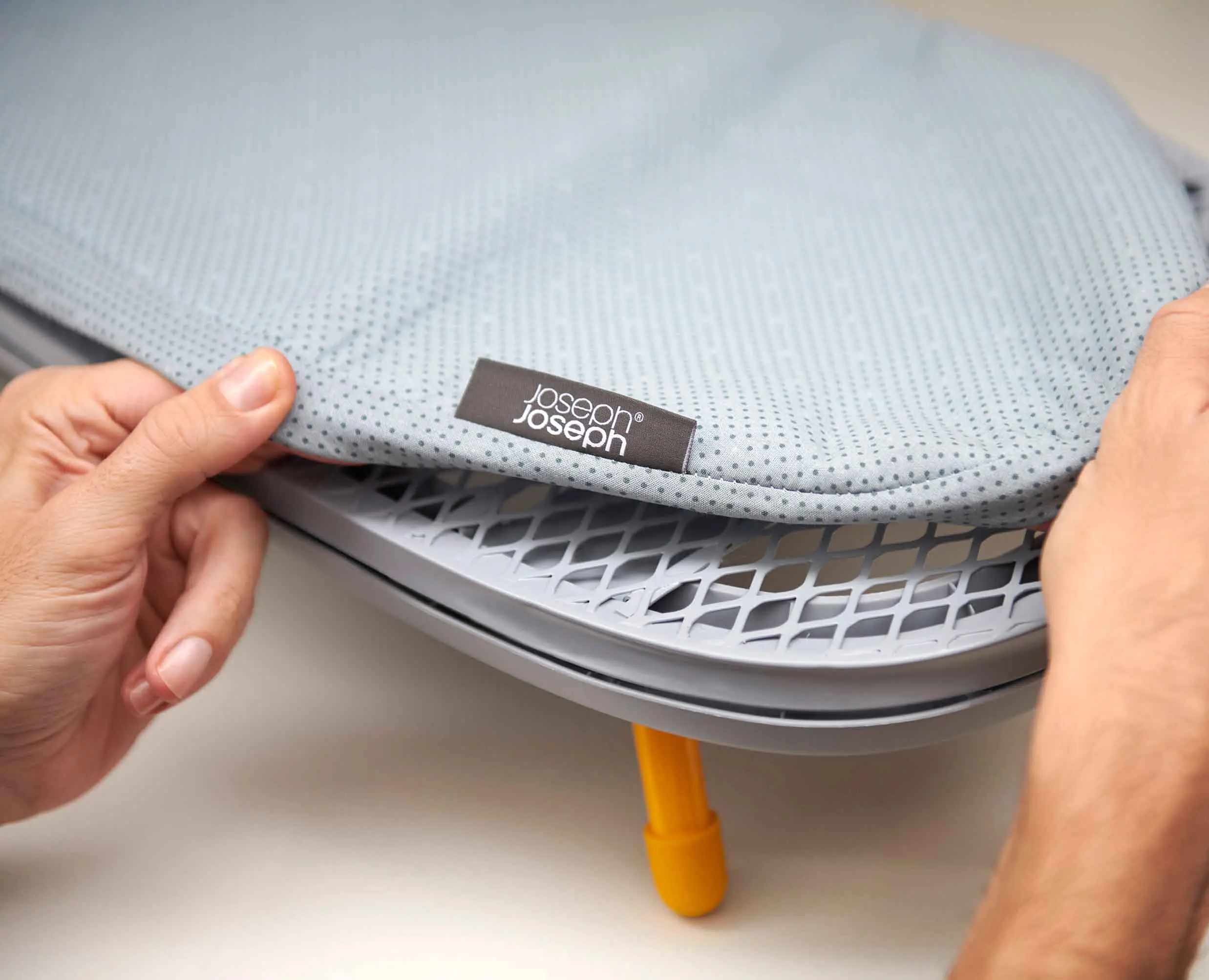 Pocket 90cm Grey Ironing Board Cover - Image 4