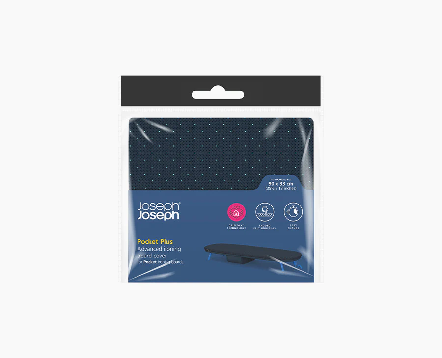 Pocket Plus 90cm Advanced Blue Ironing Board Cover