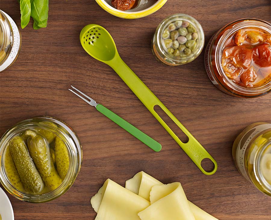 Scoop&Pick™ 2-piece Green Antipasti Set - Image 2