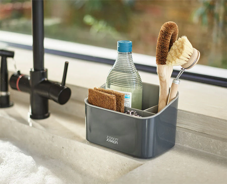 SinkStore™ Tiered Grey Sink Tidy - Image 2