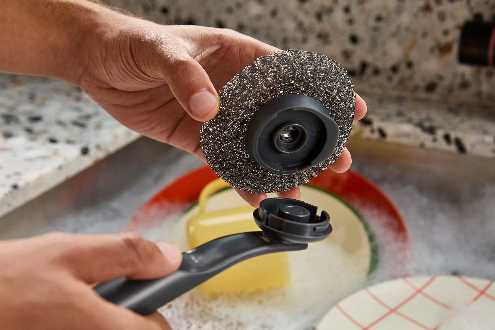 SinkTech™ 2-Piece Scourer Heads - Image 4
