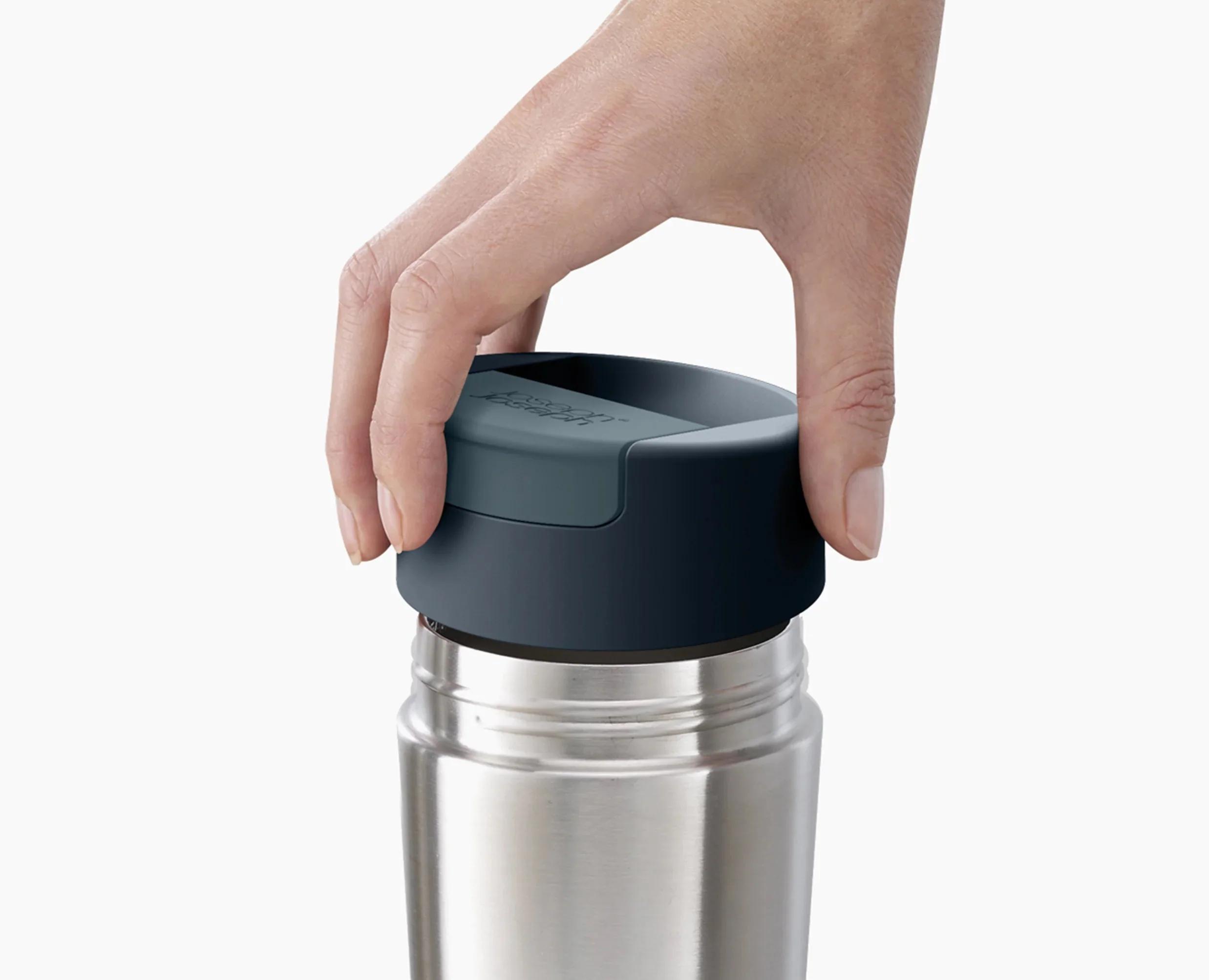 Sipp™ Stainless-steel Travel Mug Large with Hygienic Lid 454ml - Image 5