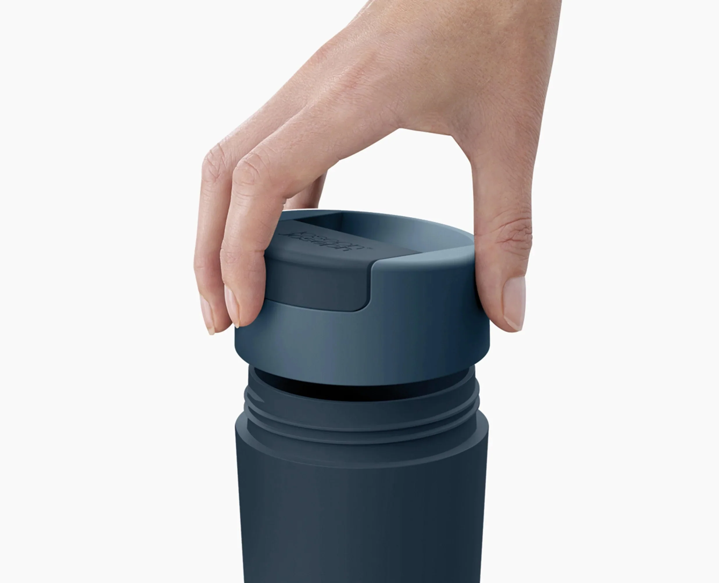 Sipp™ Blue Travel Mug Large with Hygienic Lid 454ml - Image 5