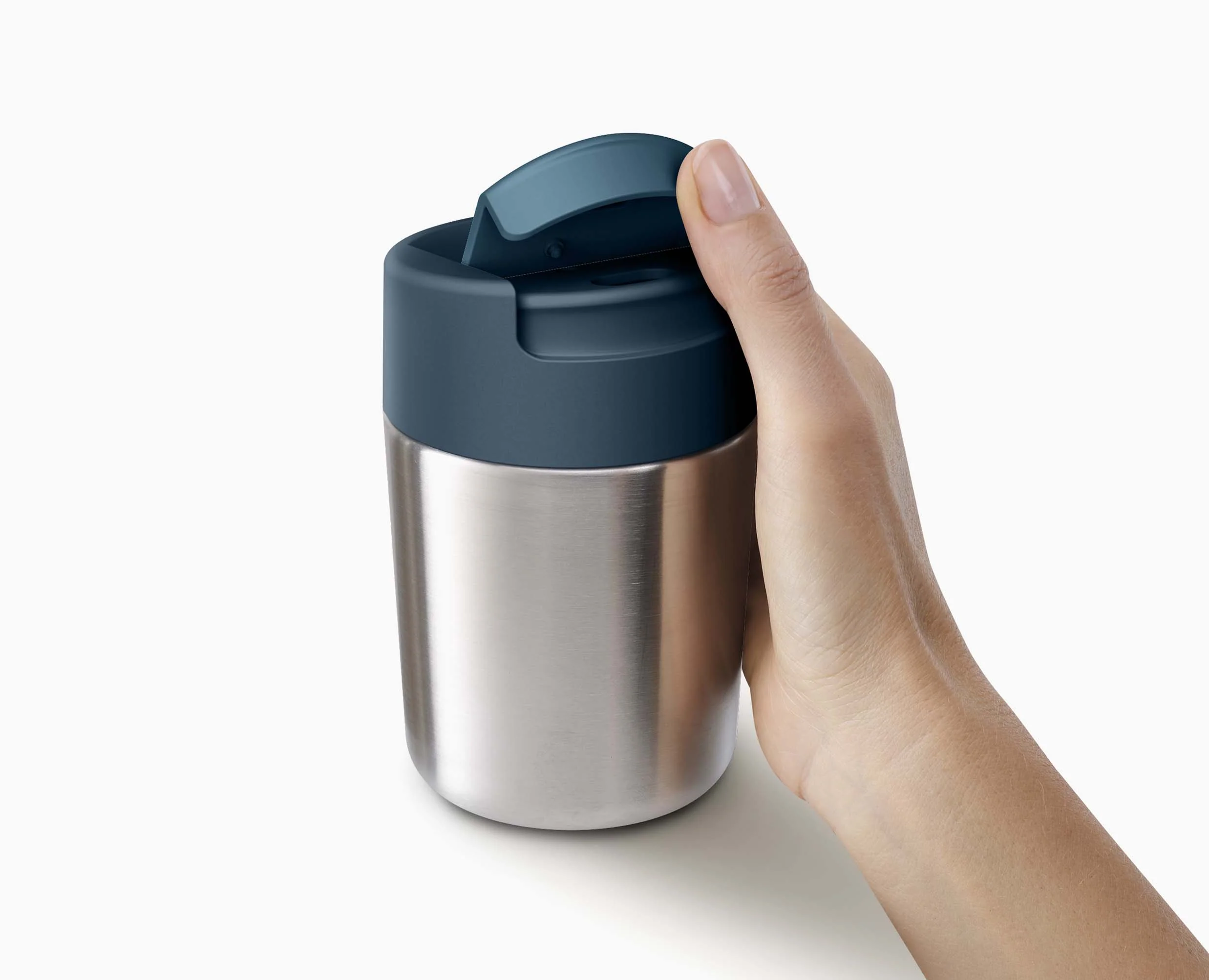 Sipp™ Stainless-steel Travel Mug with Hygienic Lid 340ml - Image 4