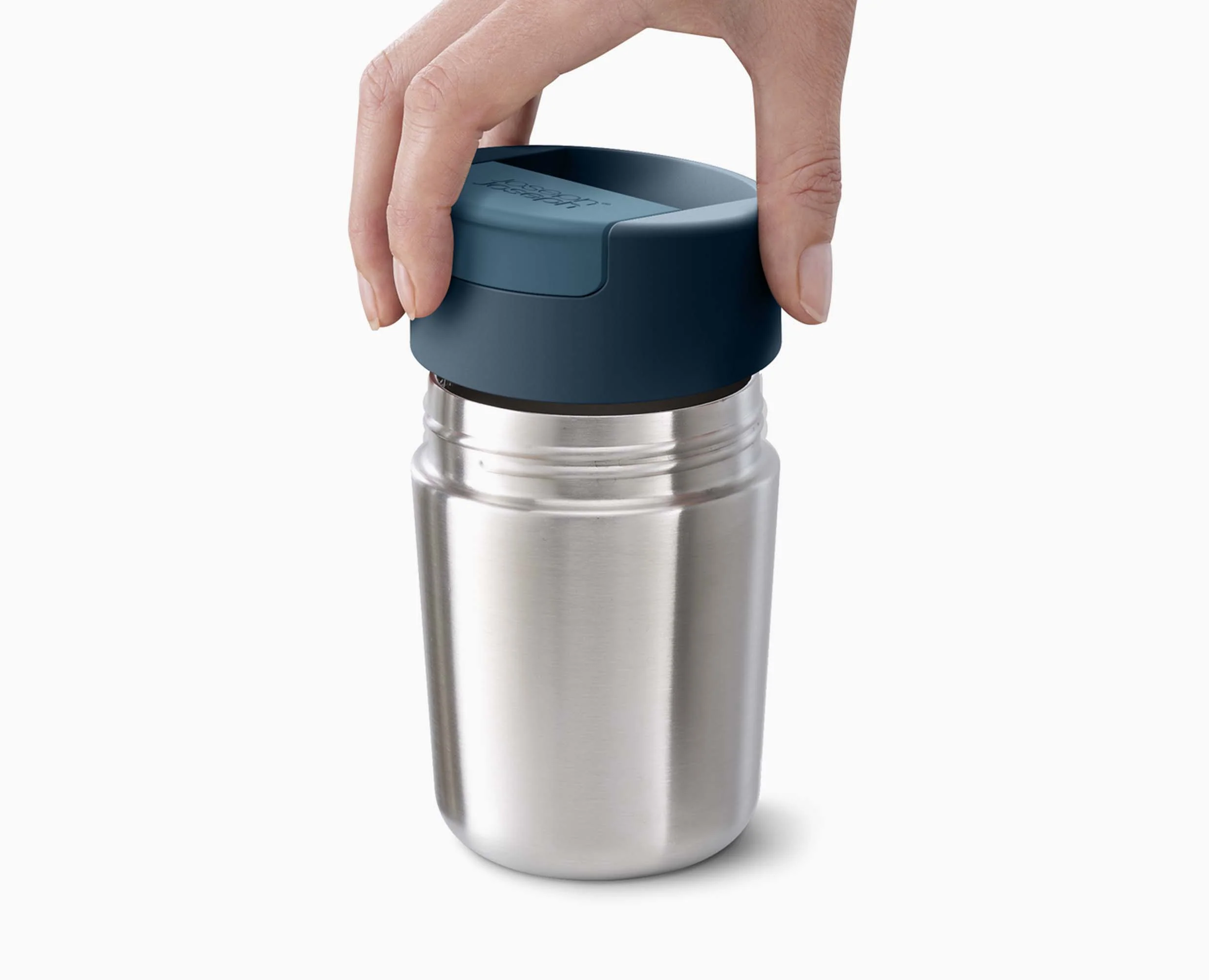Sipp™ Stainless-steel Travel Mug with Hygienic Lid 340ml - Image 5