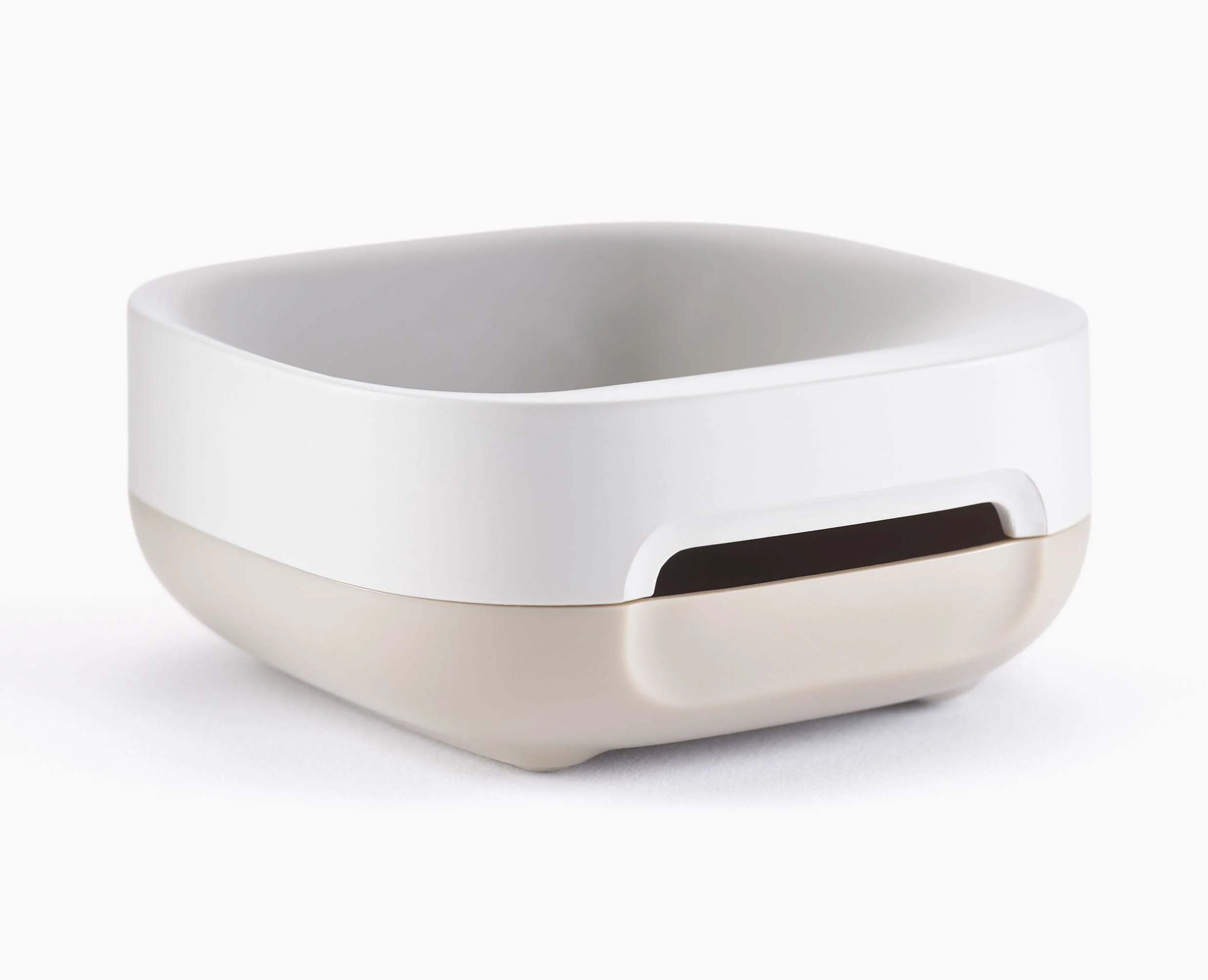 Slim™ Compact Matt Ecru Soap Dish - Image 6