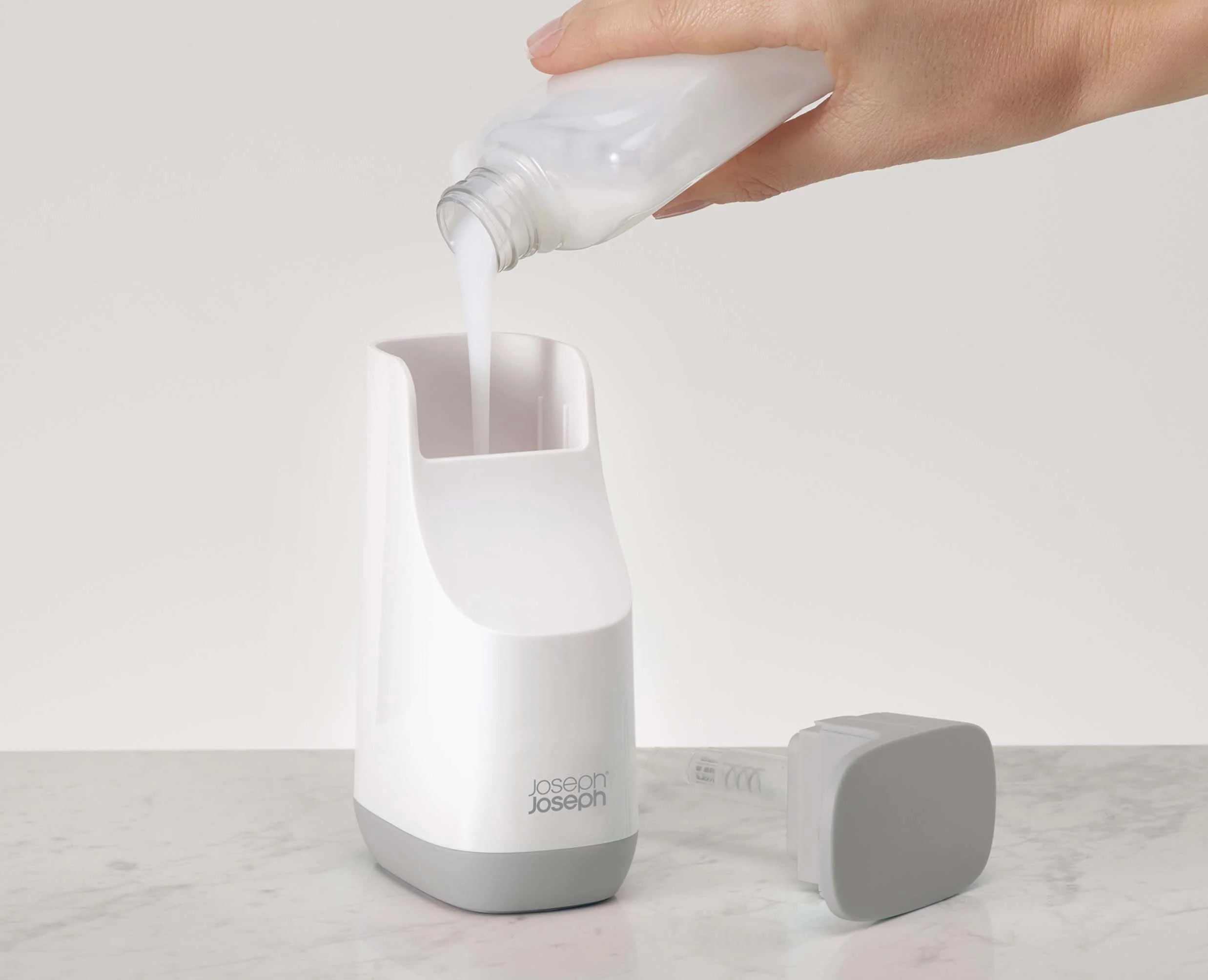 Slim™ Light Grey Soap Pump - Image 5