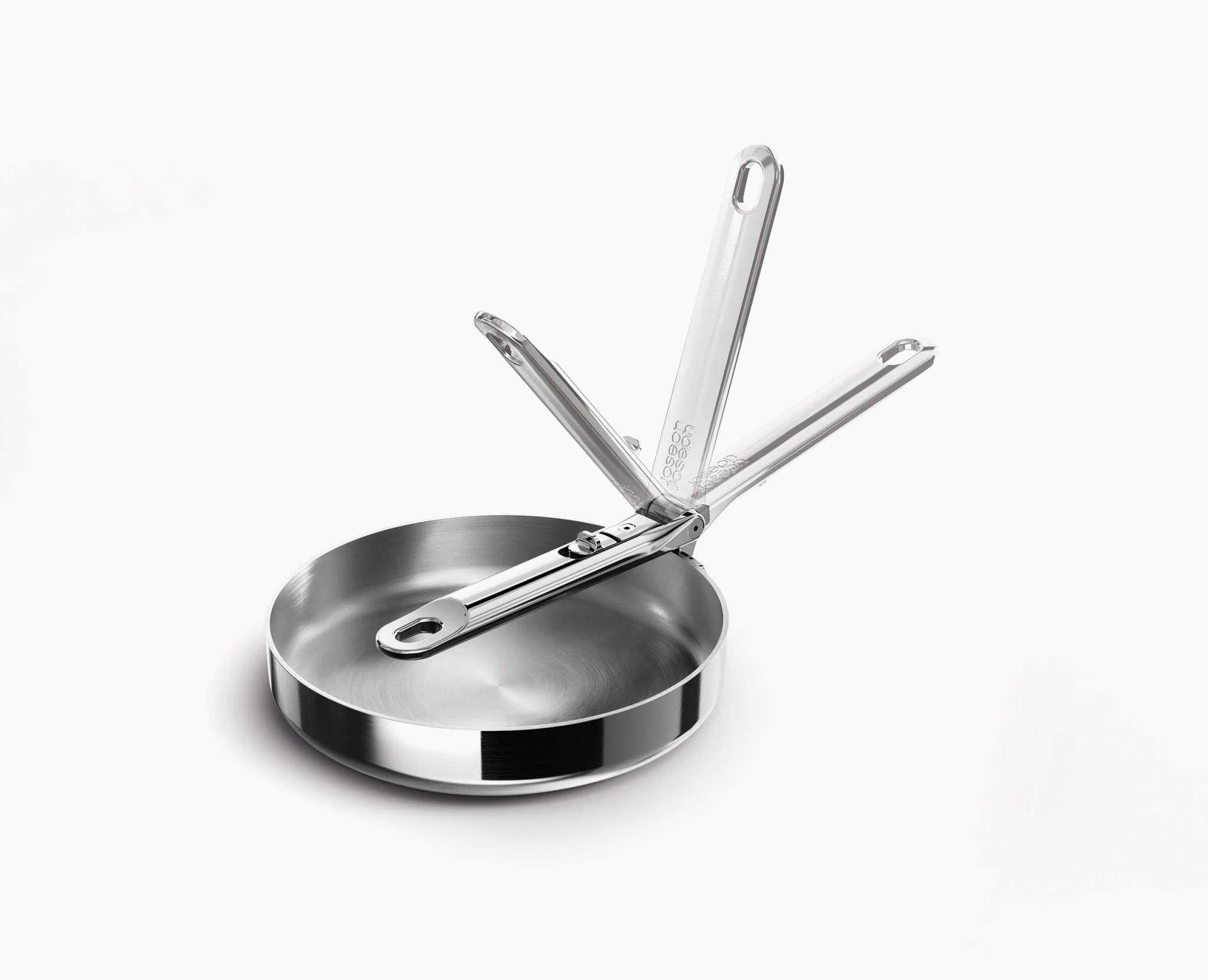 Space Steel Folding Handle 20cm Frying Pan