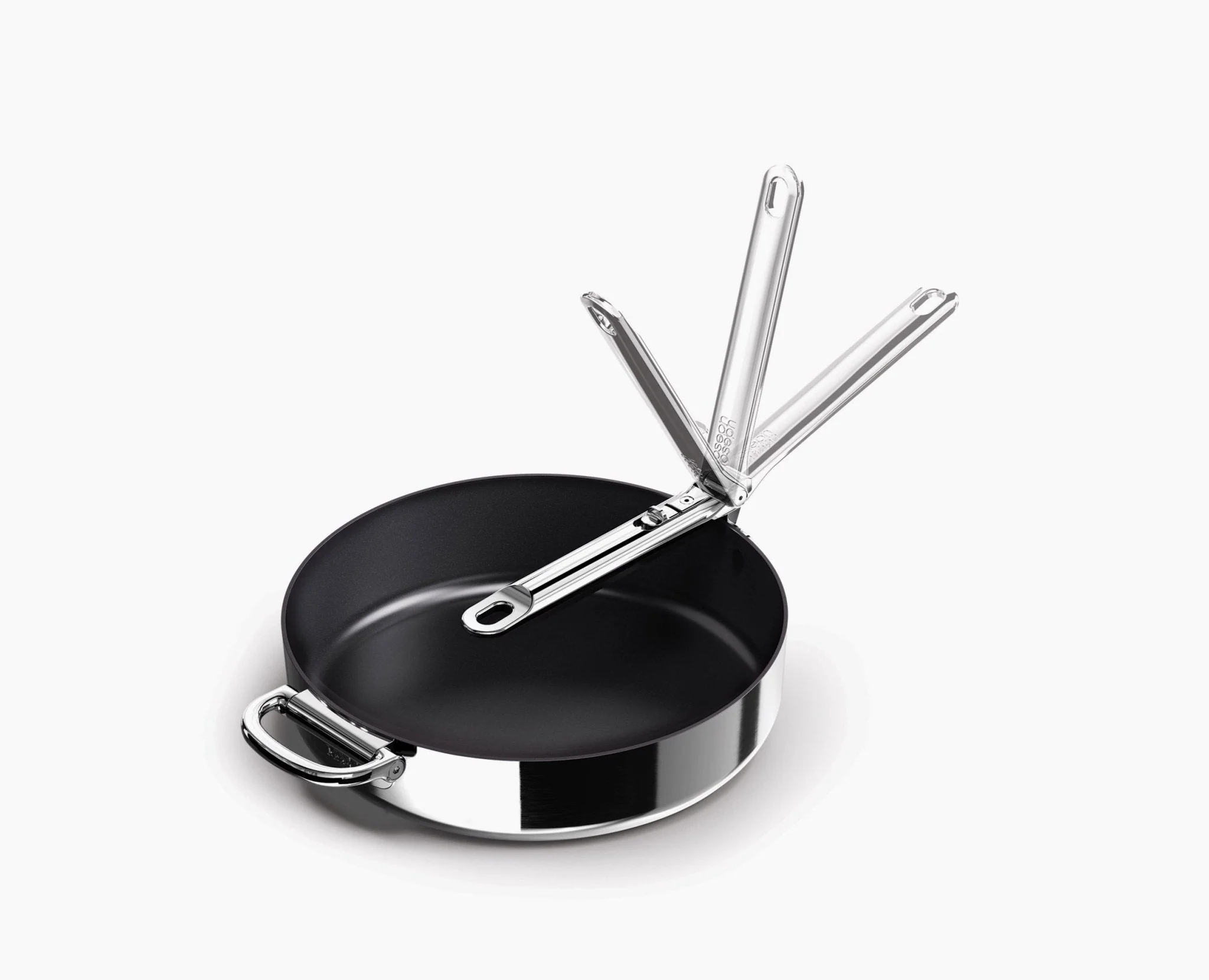 Space Steel Folding Handle Non-Stick 28cm Frying Pan