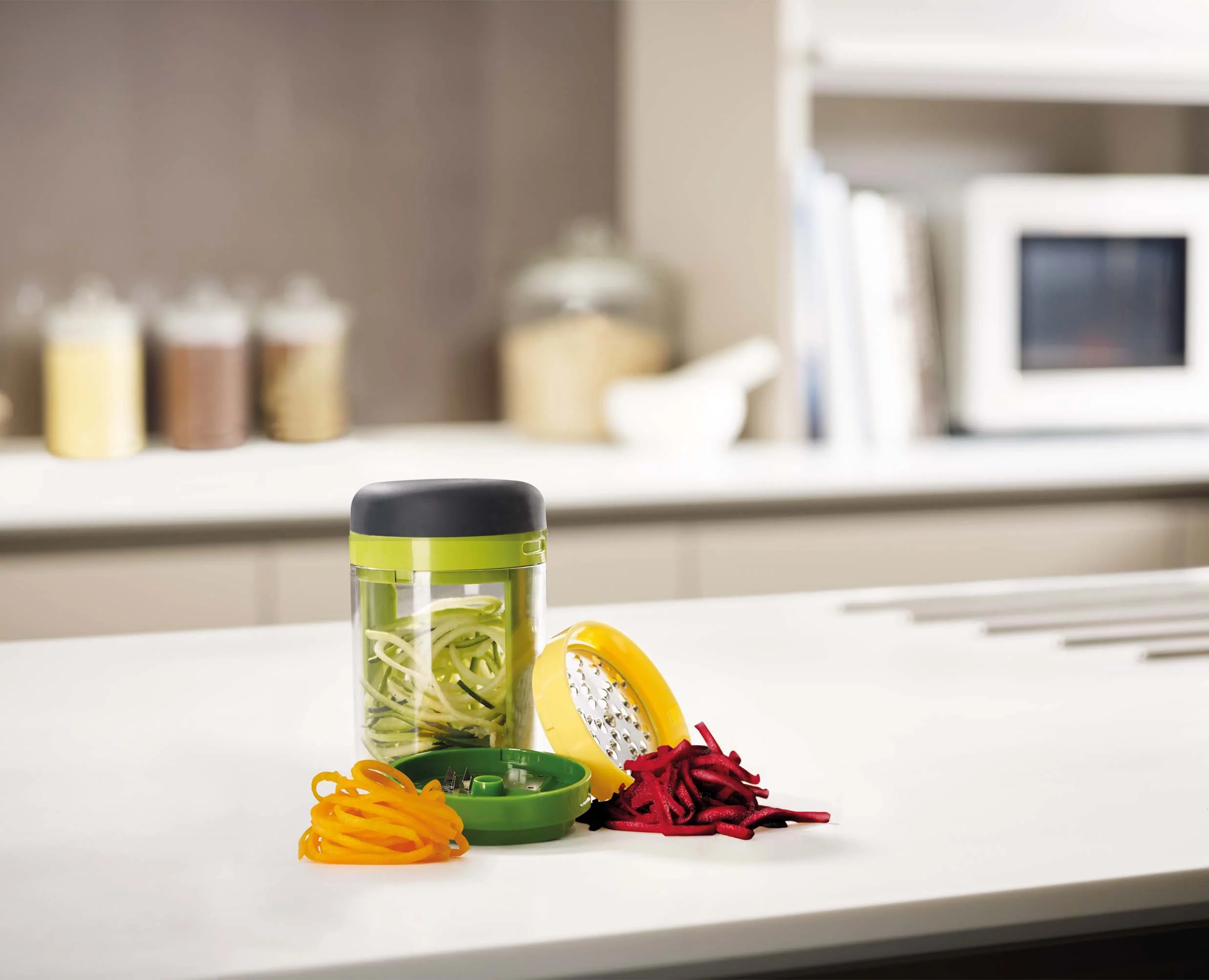 Spiro™ Green Hand-held Spiralizer - Image 3