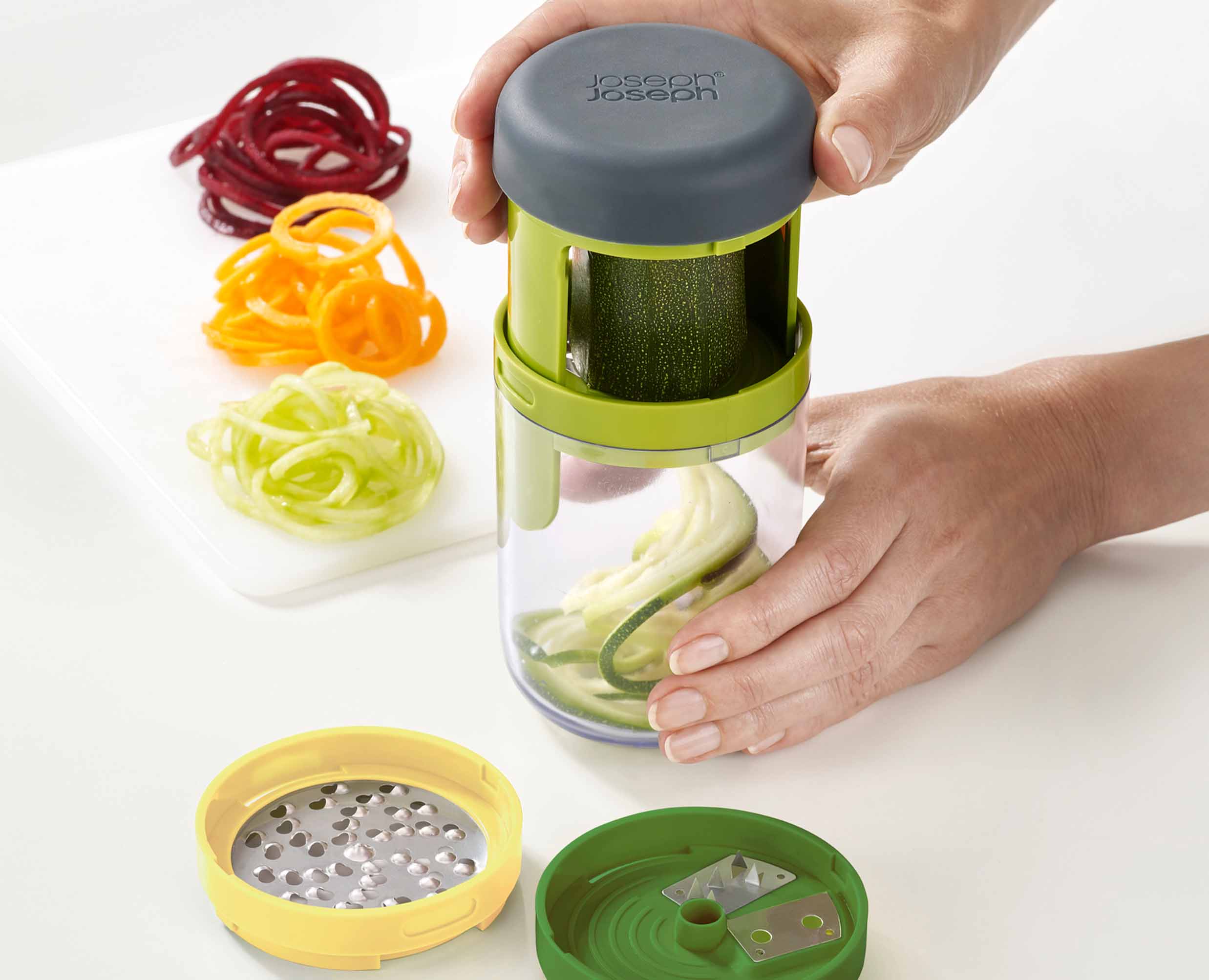 Spiro™ Green Hand-held Spiralizer - Image 4