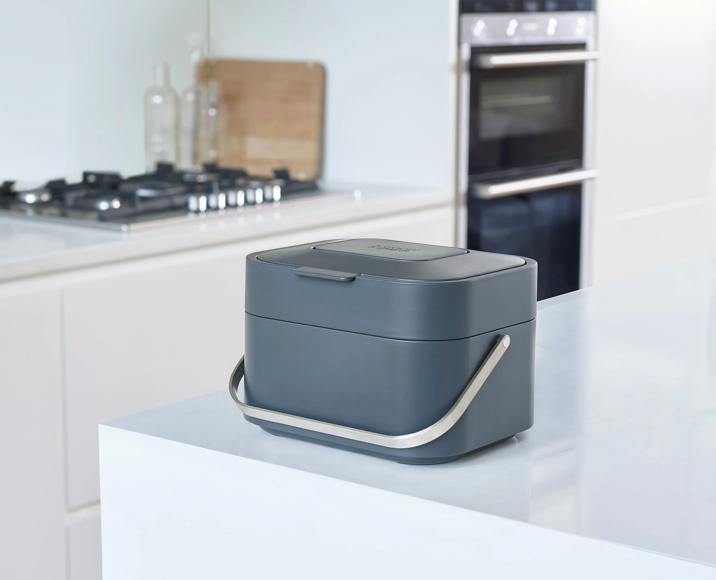 Stack 4L Grey Food Waste Caddy Starter Set - Image 2