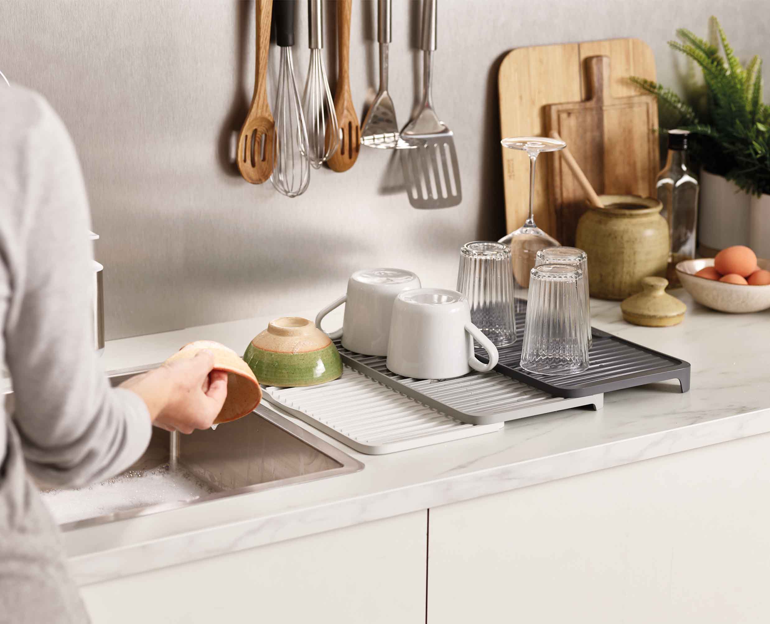 Tier™ Grey Expandable Draining Board - Image 3