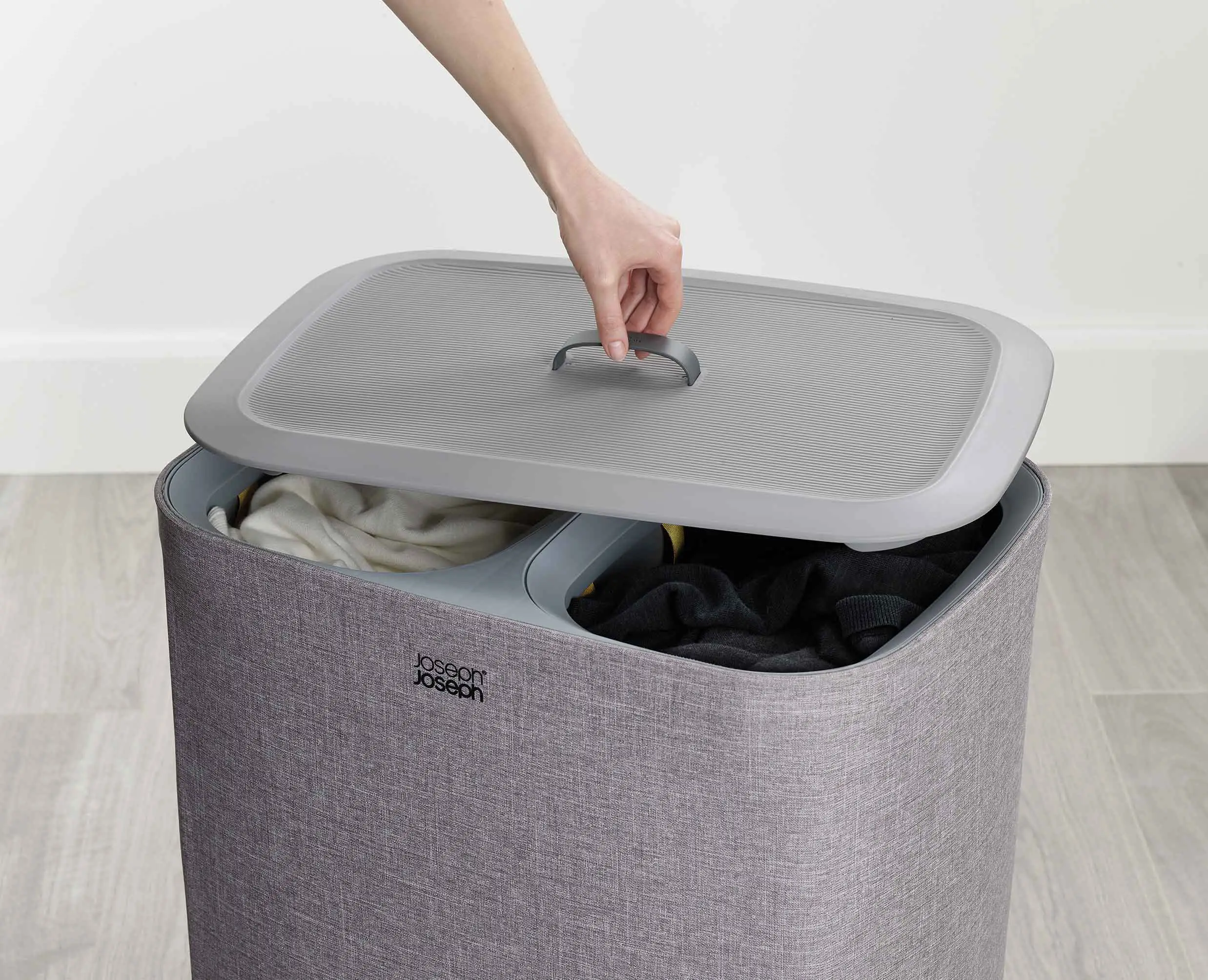 Tota 90L Grey Laundry Separation Basket - Image 4
