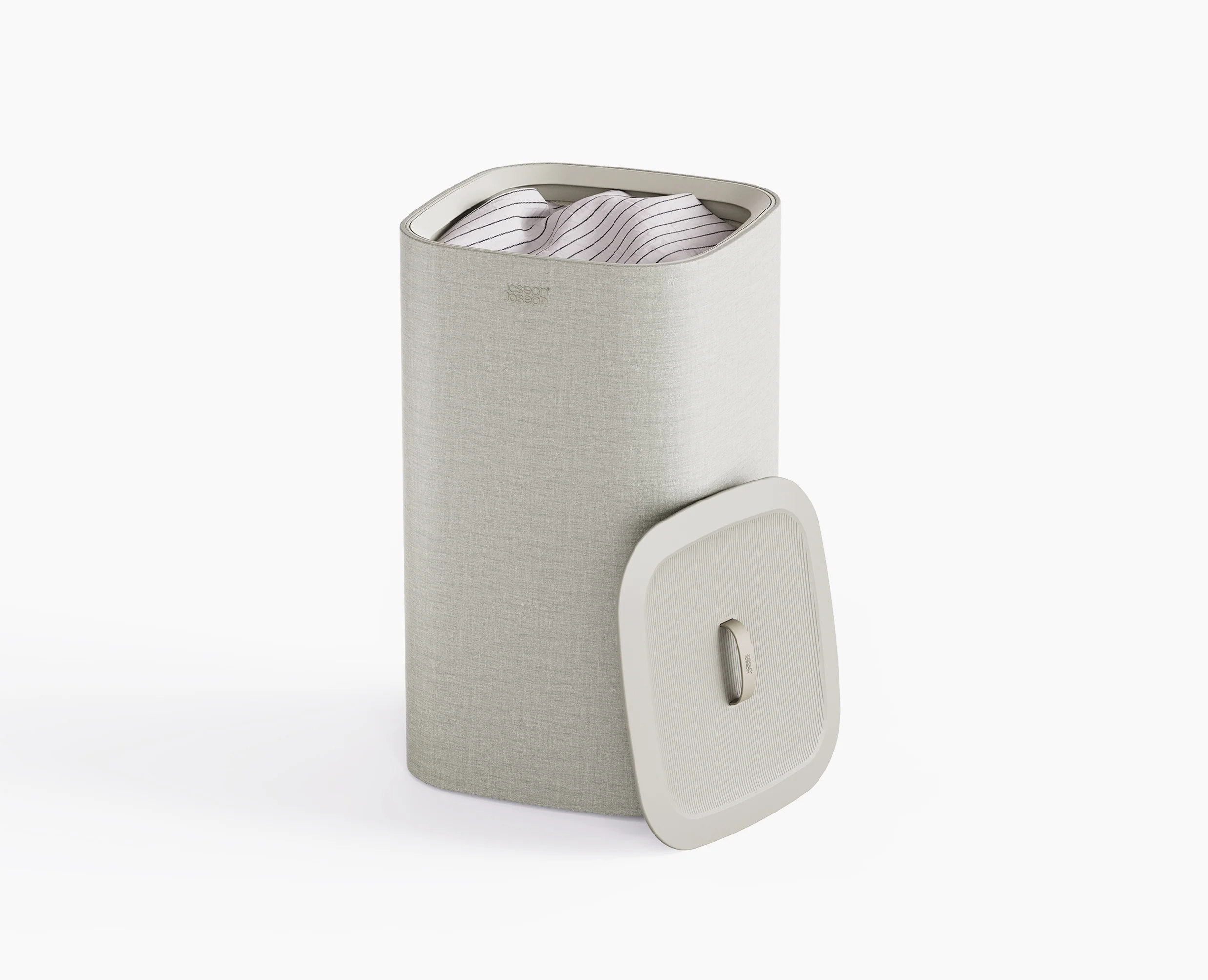 Tota One 60L Ecru Laundry Basket